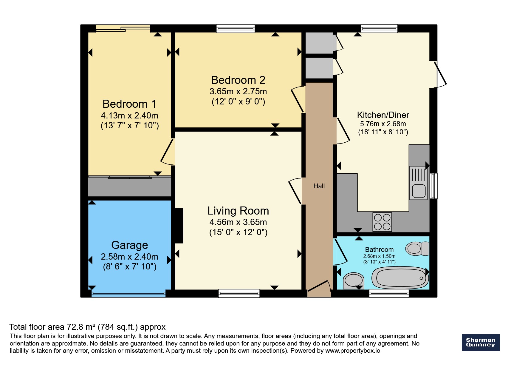 Spencer Close, Wisbech floorplan
