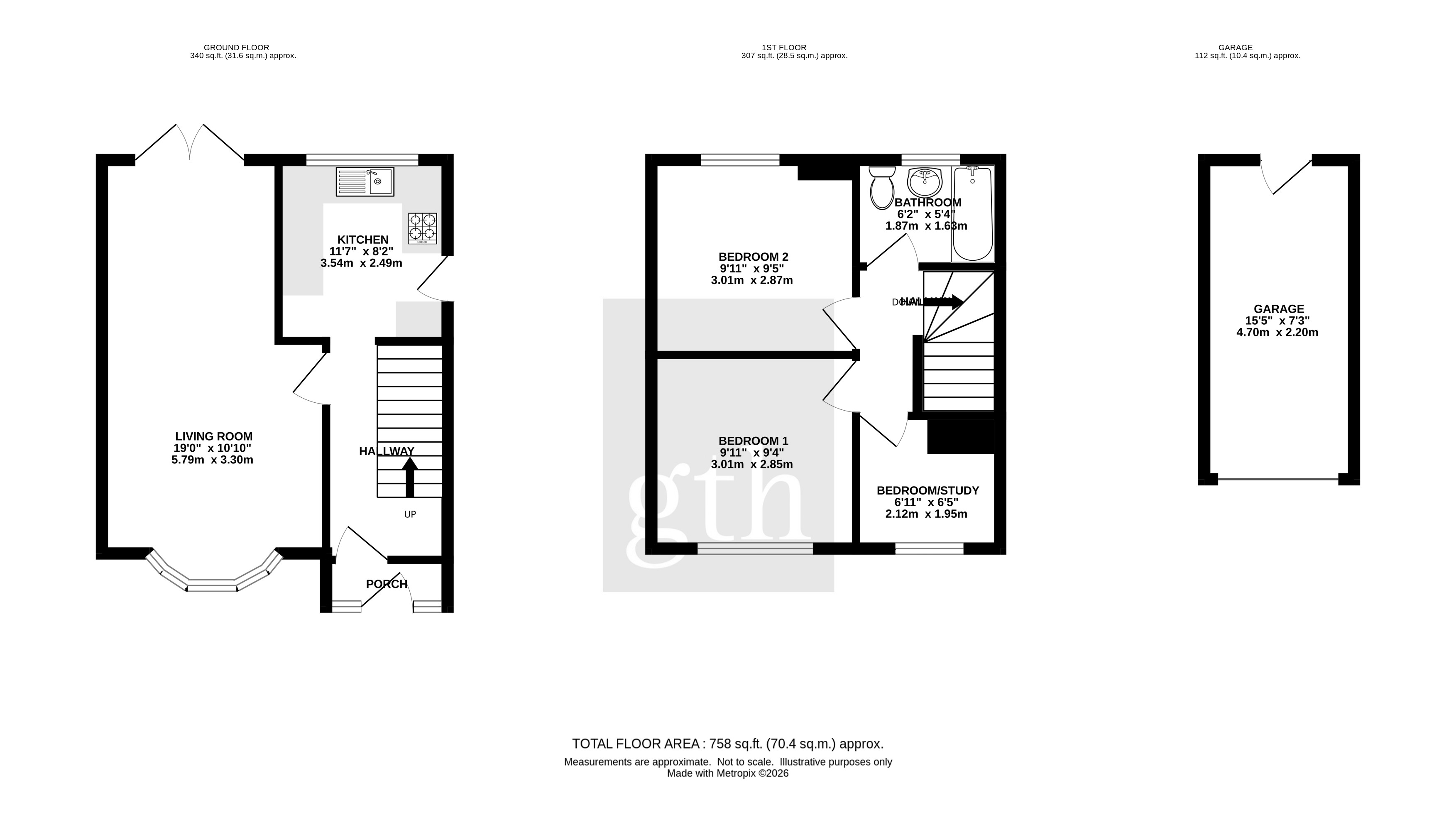 8, Cross Close, Barnstaple floorplan