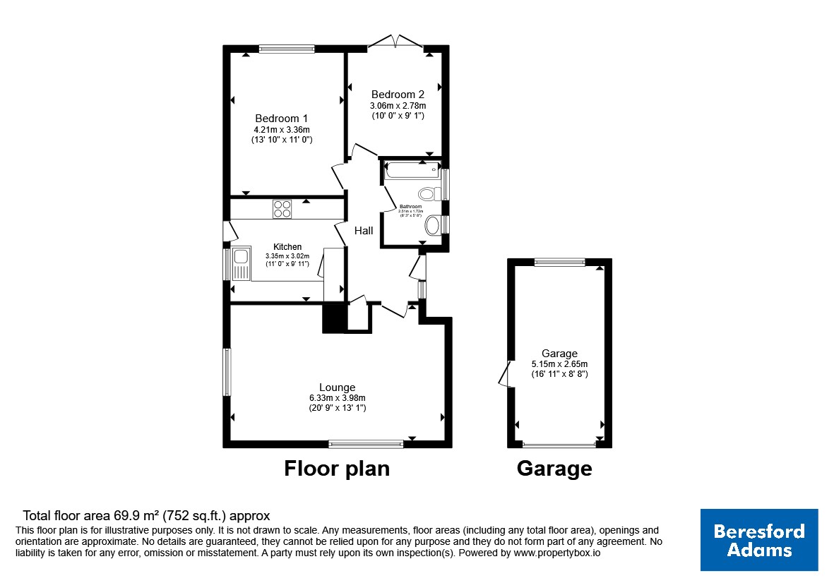 Gwynan Park, Penmaenmawr floorplan