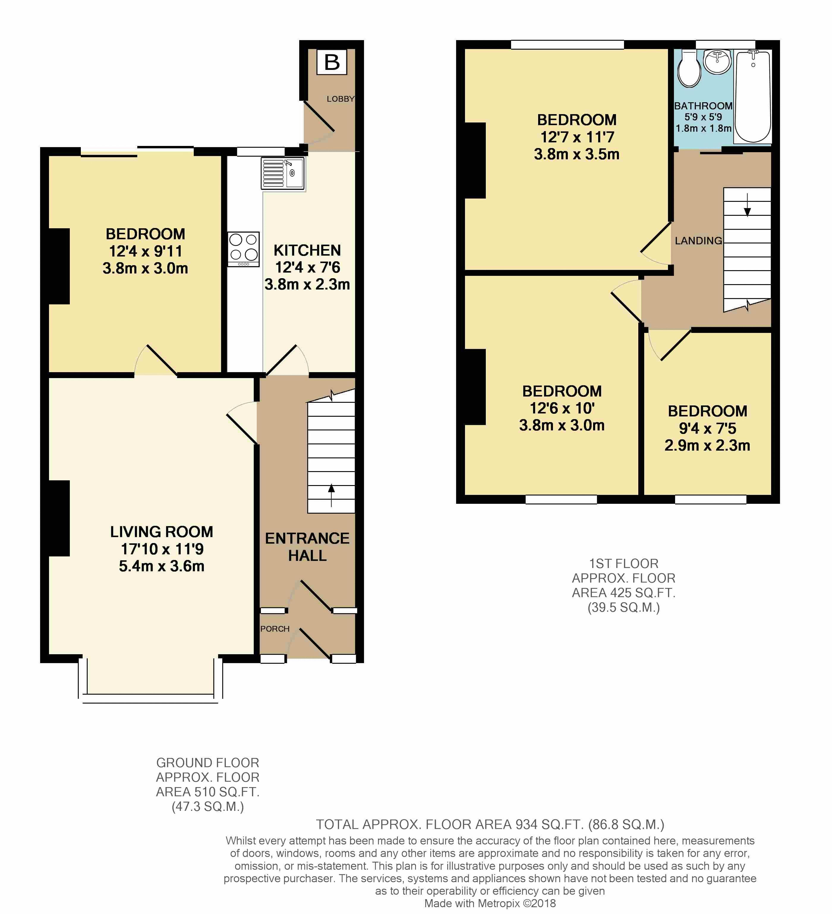 511, Filton Avenue, Bristol floorplan