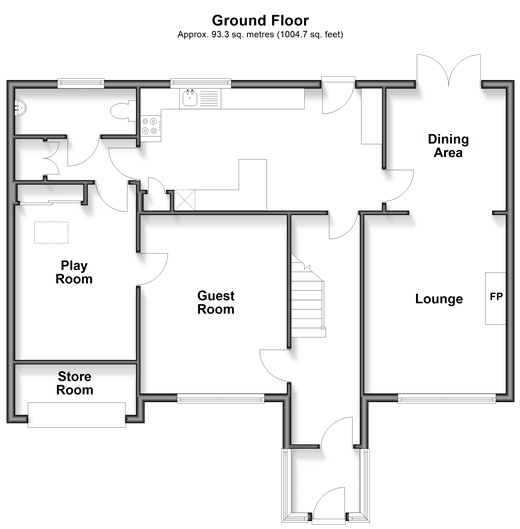 Glenwood Road, Emsworth floorplan