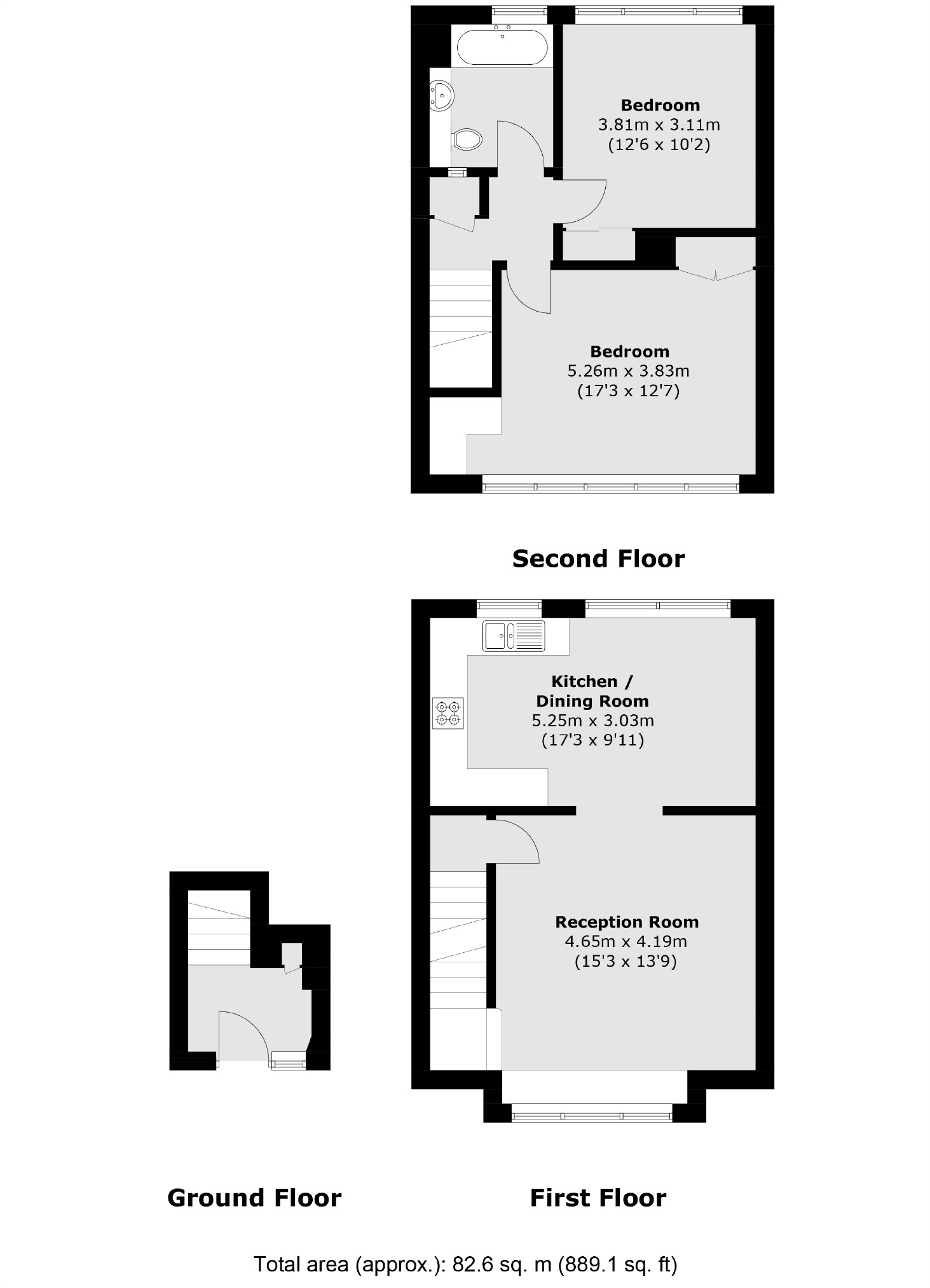 31, Fairby Road, London floorplan