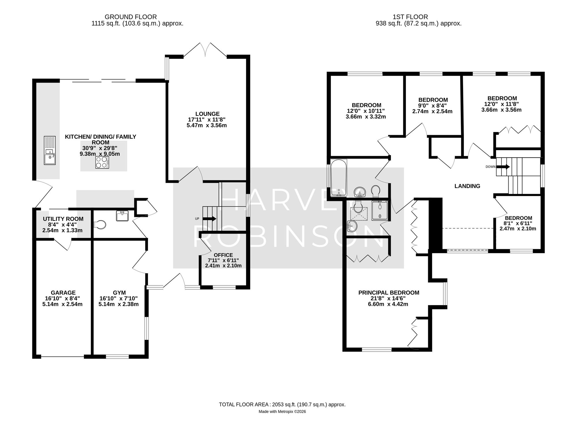 17 Tansur Court, St. Neots floorplan