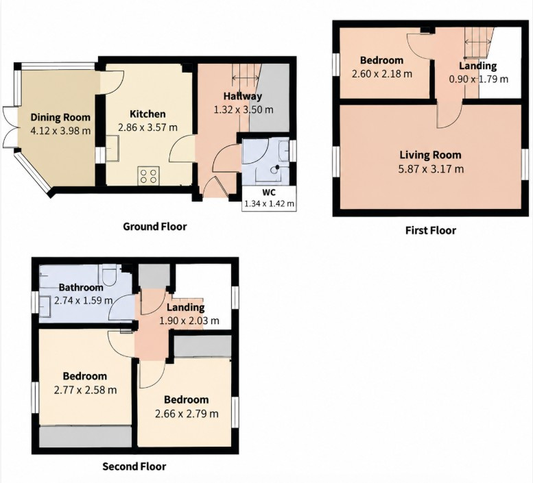 102, Holland House Road, Walton Le Dale floorplan