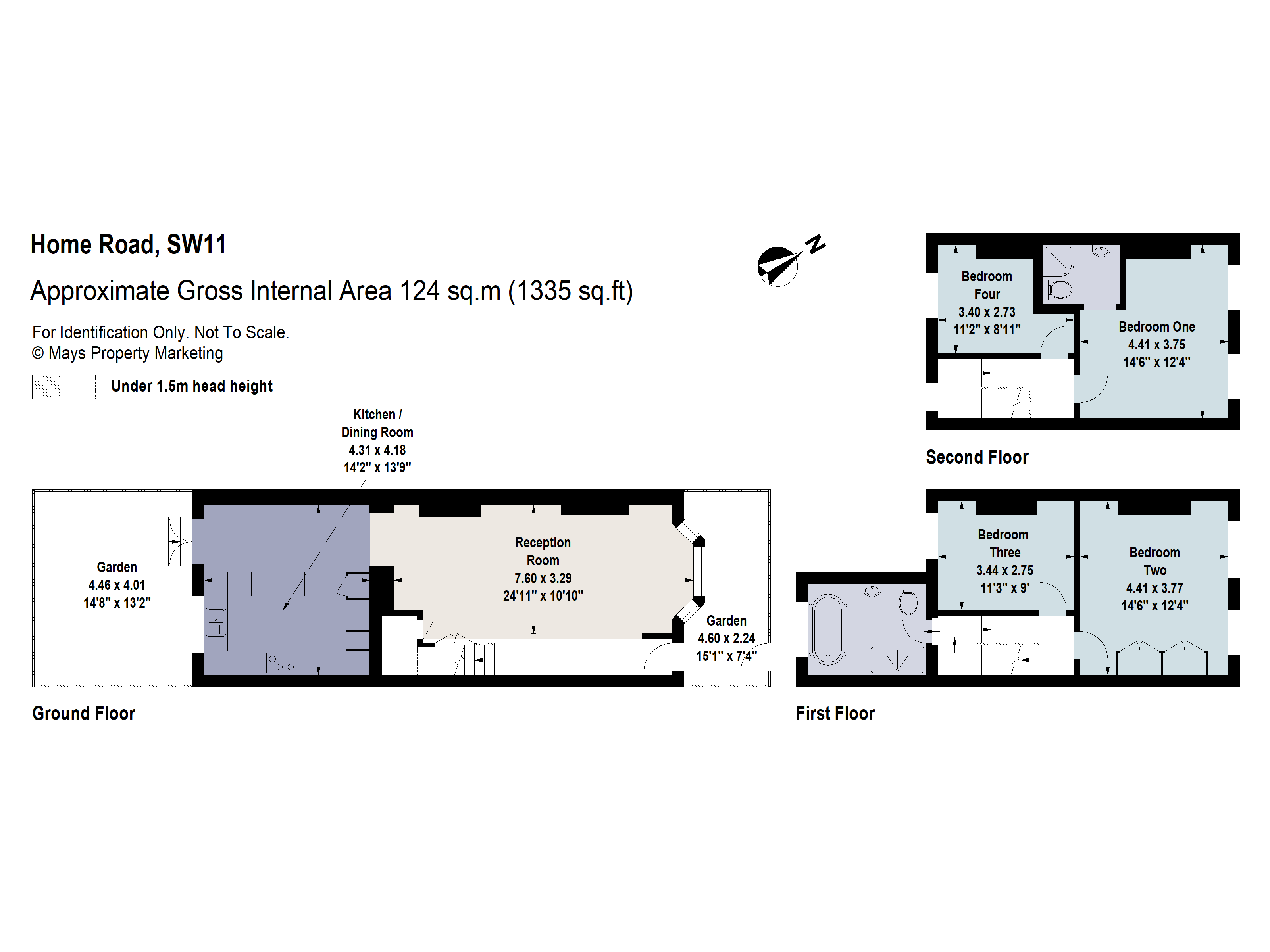 14, Home Road, London floorplan