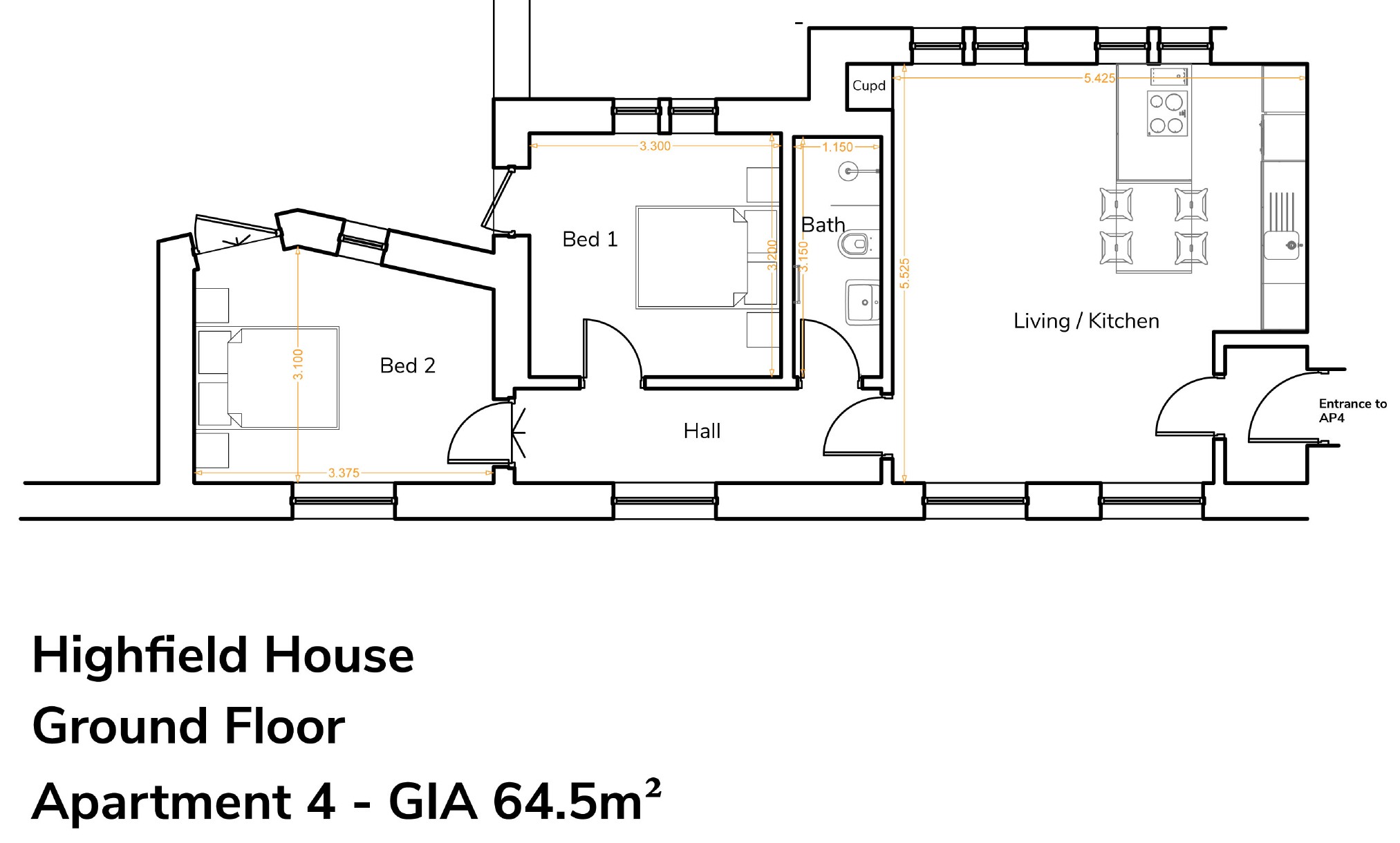 Hemsworth Walk, Ripon, North Yorkshire HG4, 2 bedroom flat for sale
