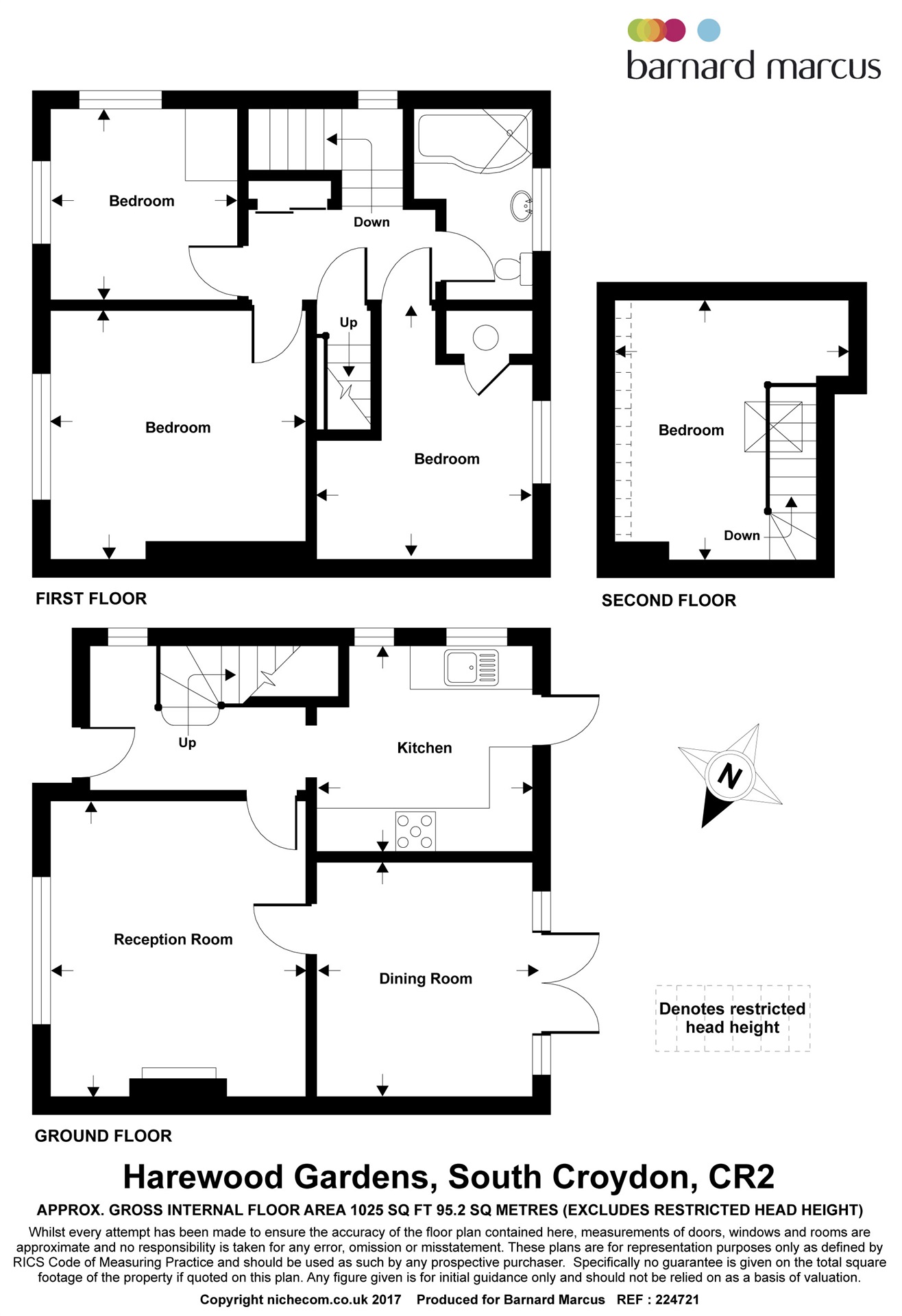 4 Bedrooms Semi-detached house for sale in Harewood Gardens, South Croydon CR2