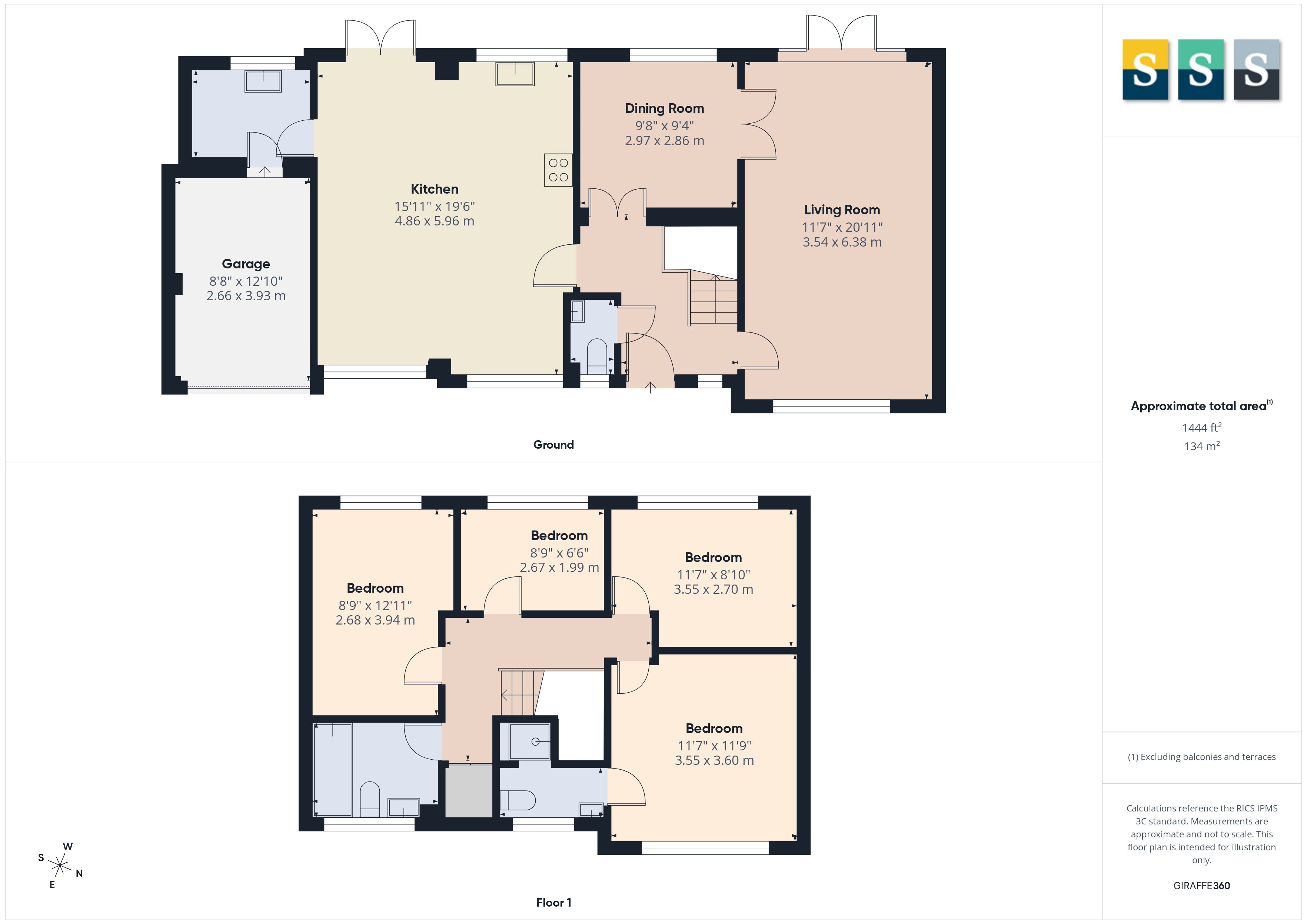 10, Alsford Close, Surrey floorplan