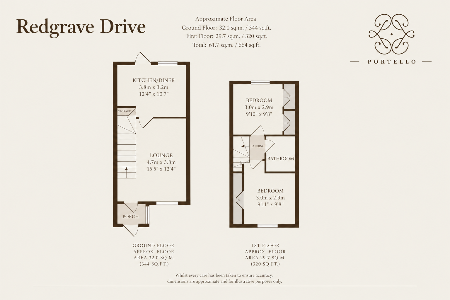 Redgrave Drive, Crawley floorplan