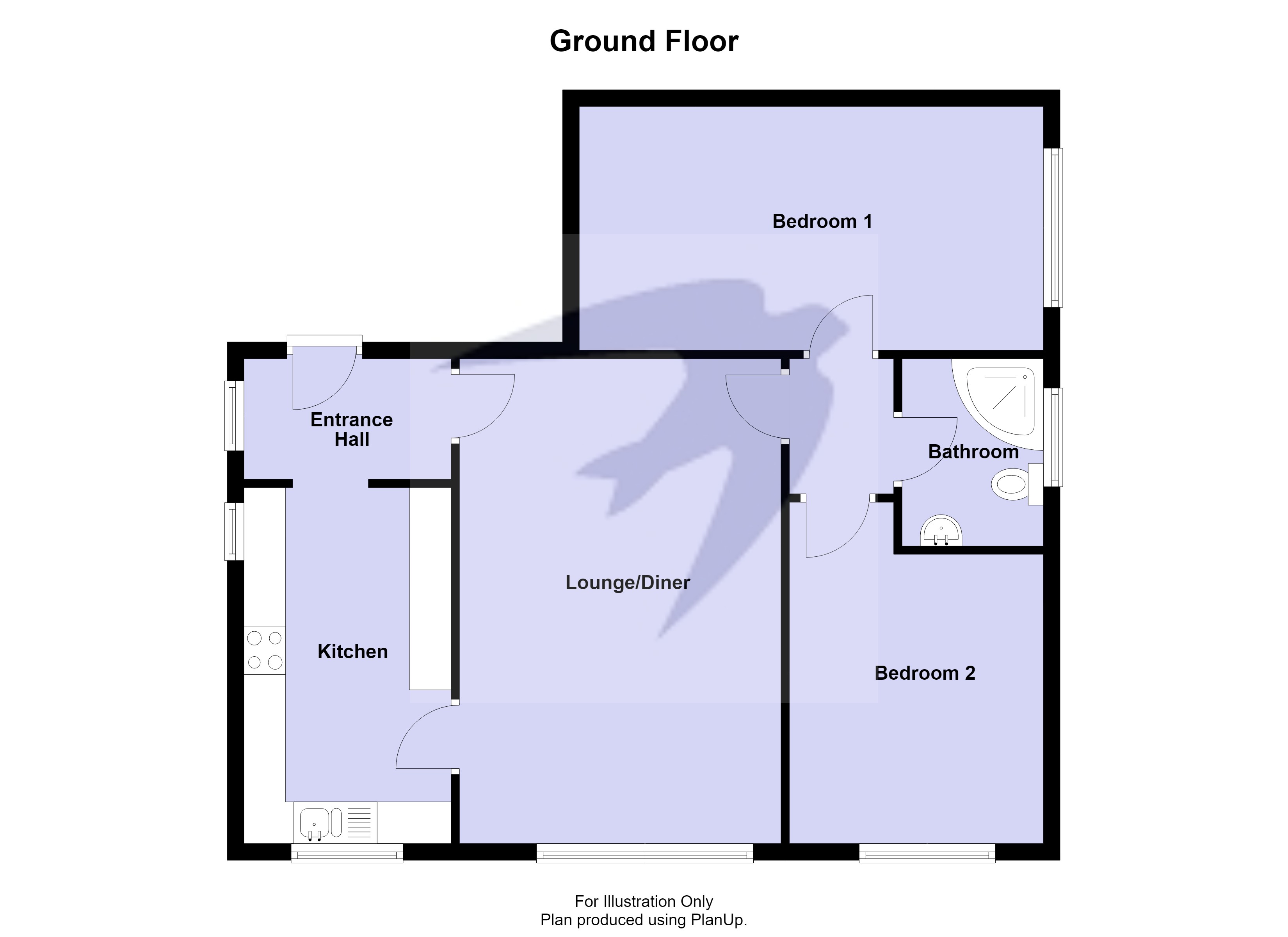 1 Longlands Court,, Longlands Road, Sidcup floorplan