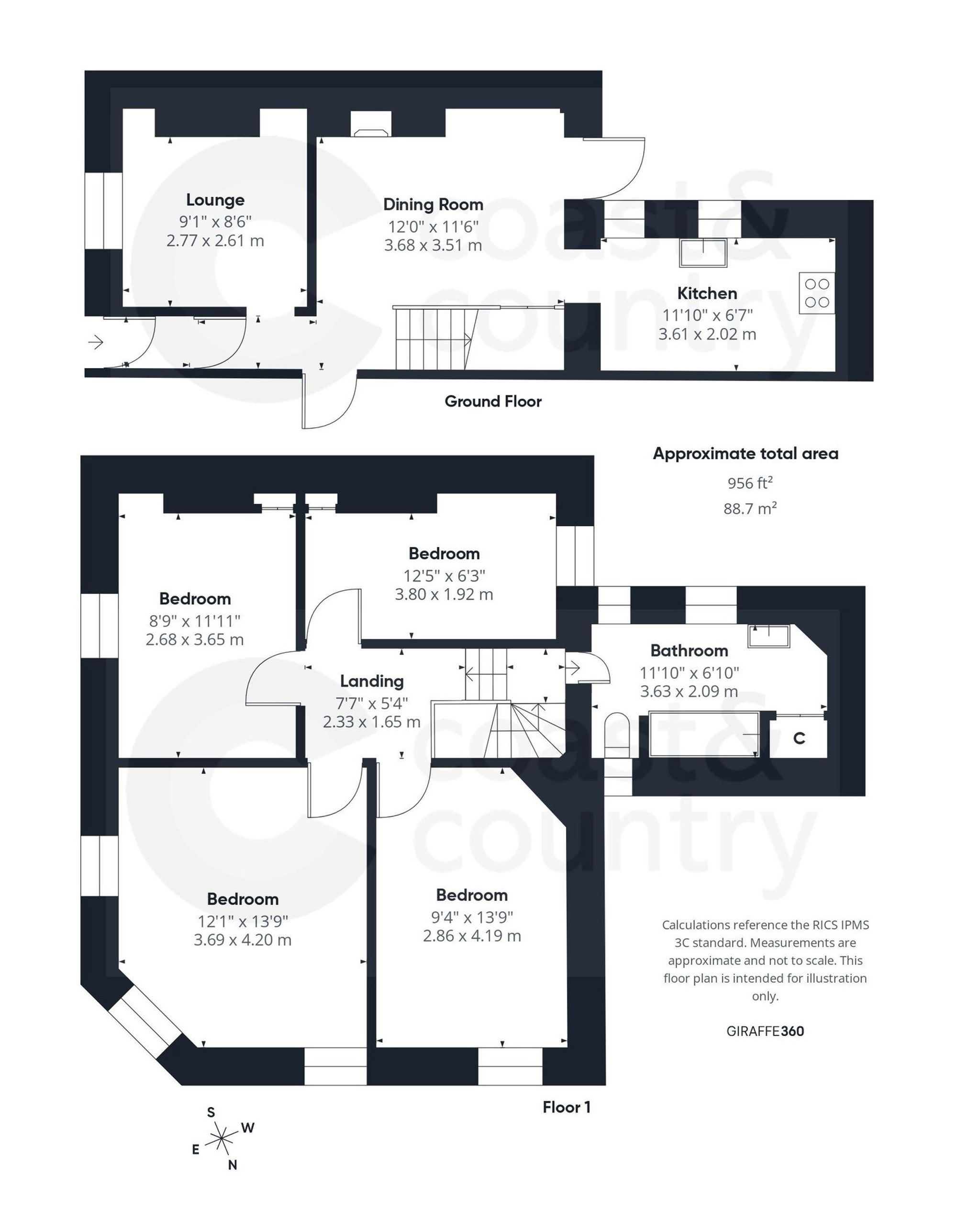 4 Hilton Road, Newton Abbot floorplan