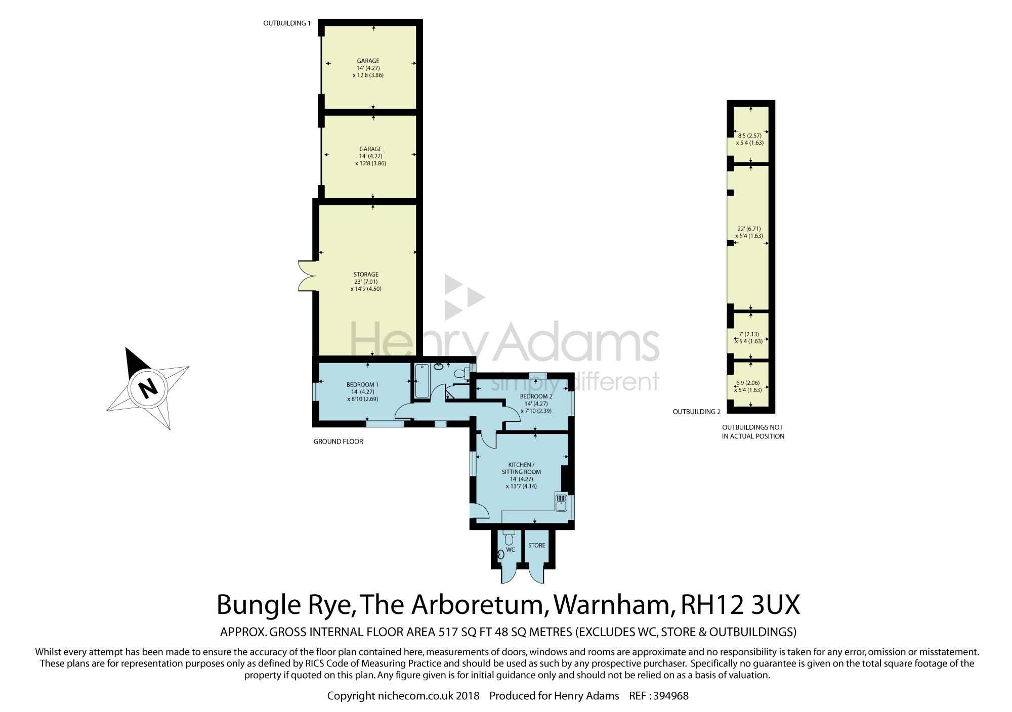 2 Bedrooms Detached house for sale in The Arboretum, Bailing Hill, Warnham RH12