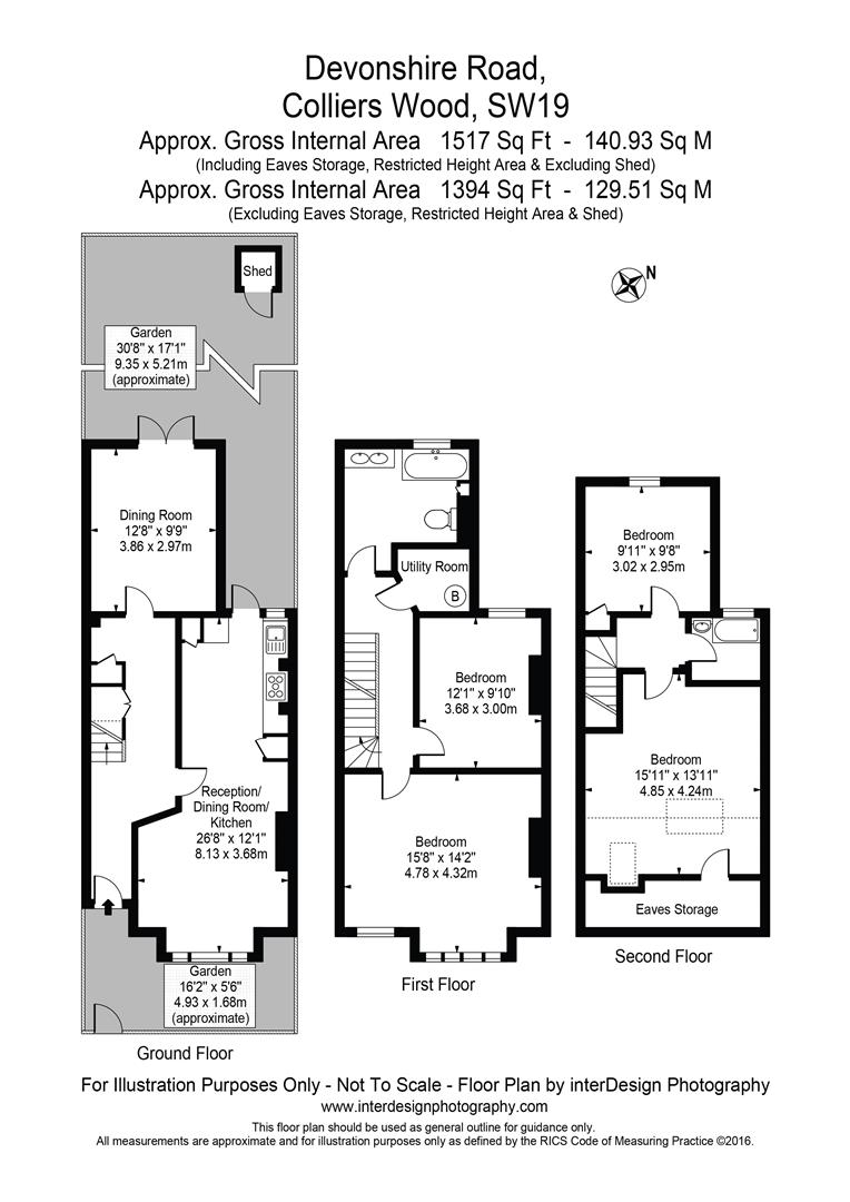 No12, Devonshire Road, London floorplan