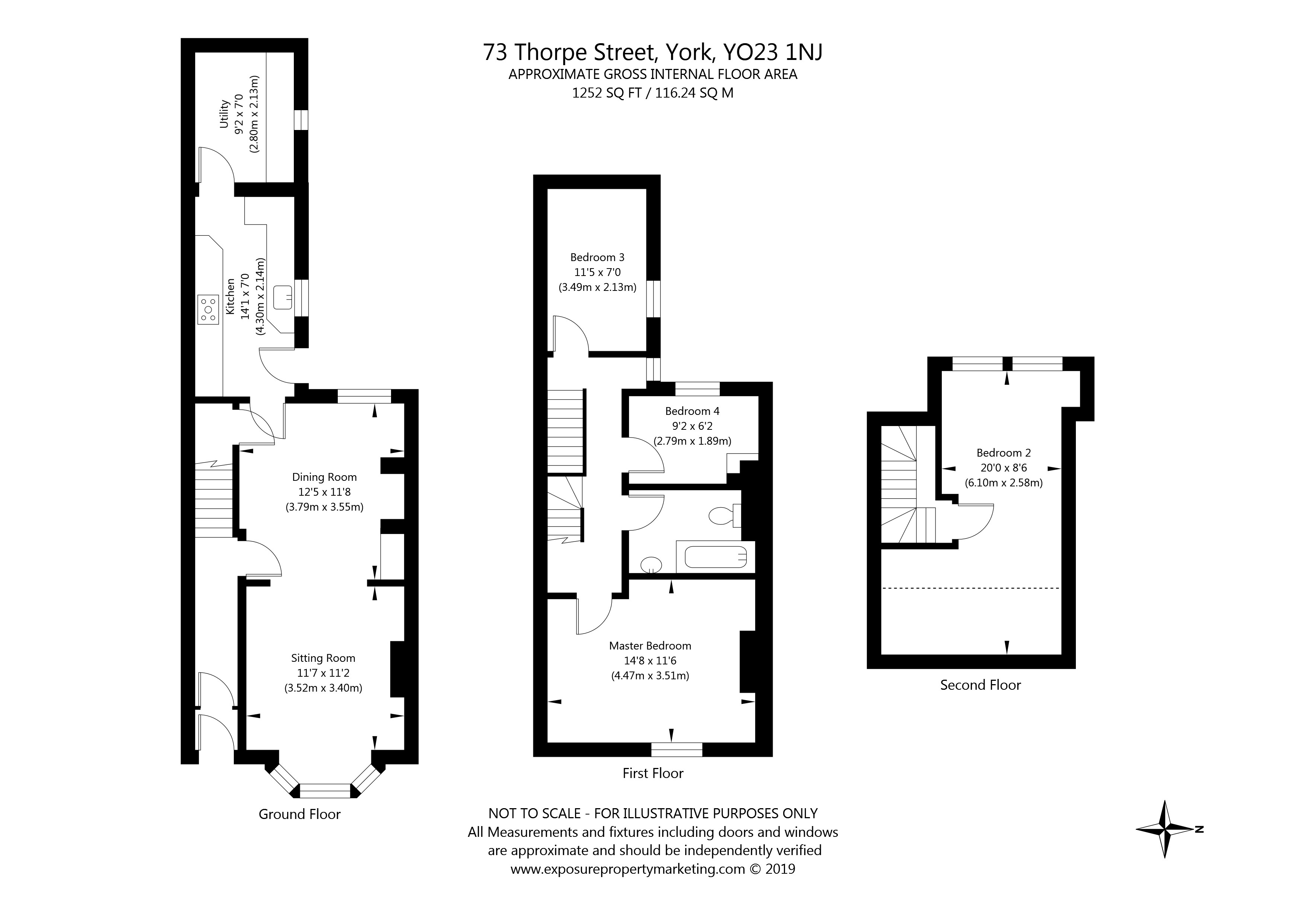 4 Bedrooms Terraced house for sale in Thorpe Street, York YO23