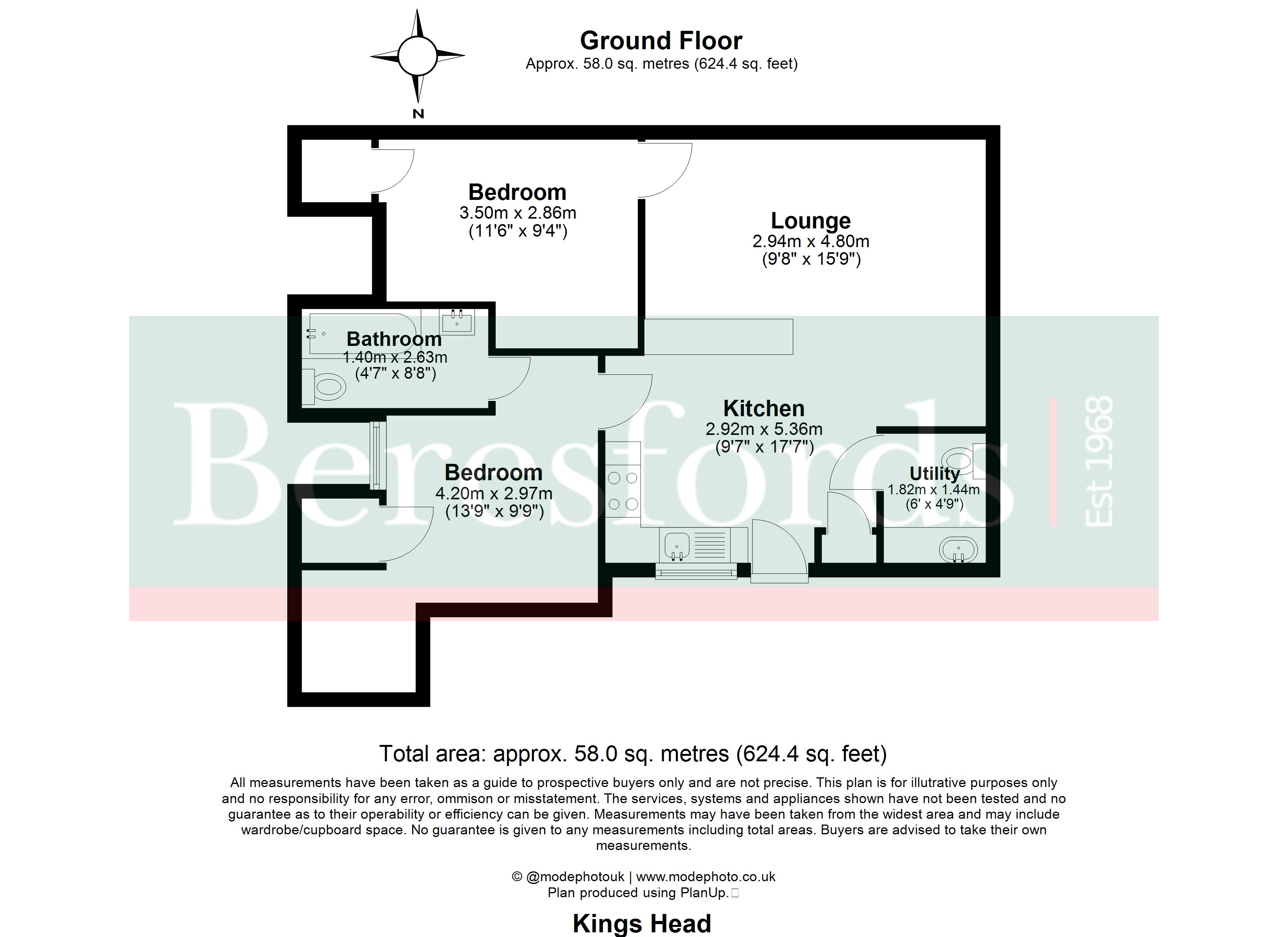 Flat 5, Kings Head, 30, North Street, Essex floorplan