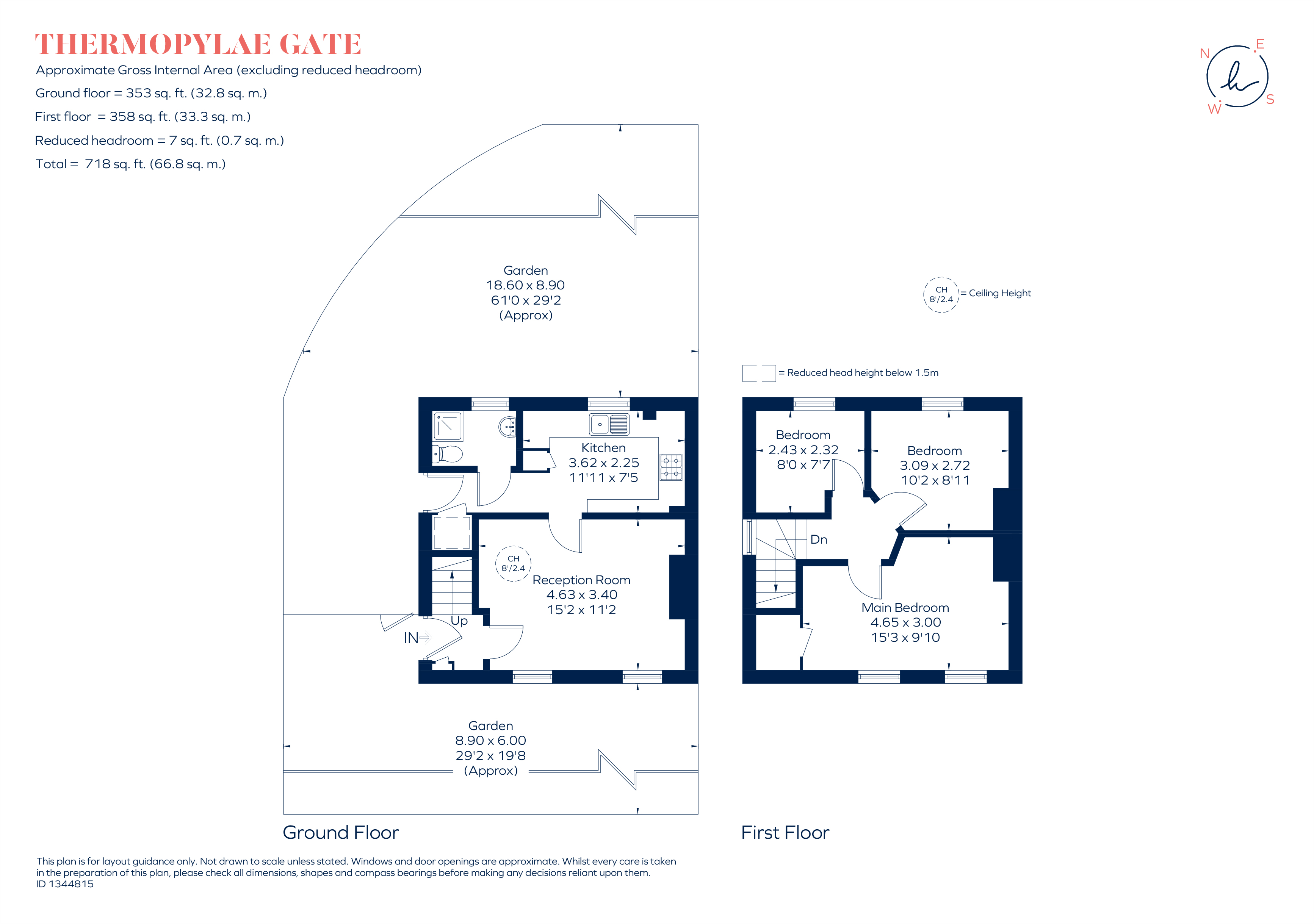 Thermopylae Gate, London floorplan