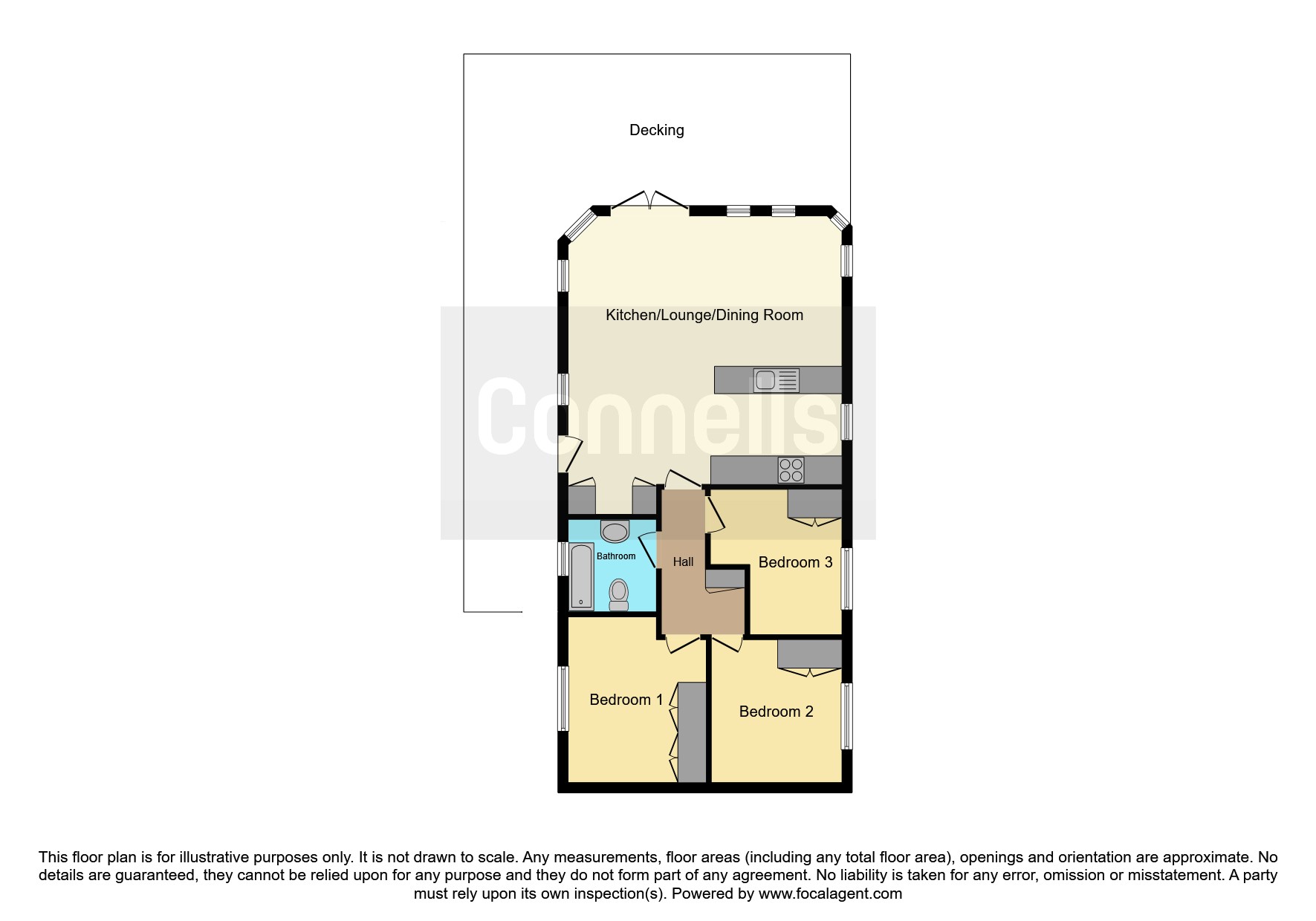 61, The Fairways, Newton Abbot floorplan