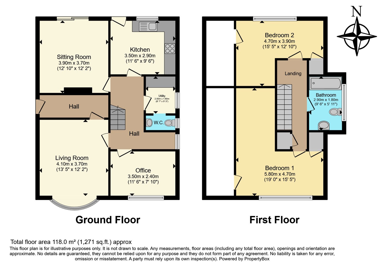 Moor Road, Manchester, Greater Manchester, M23 floorplan