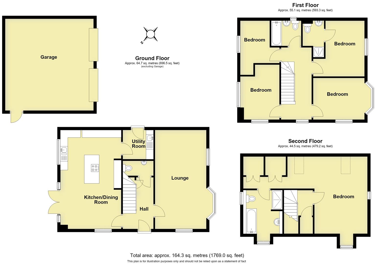 4, Thomas Hardy Way, Warwick floorplan