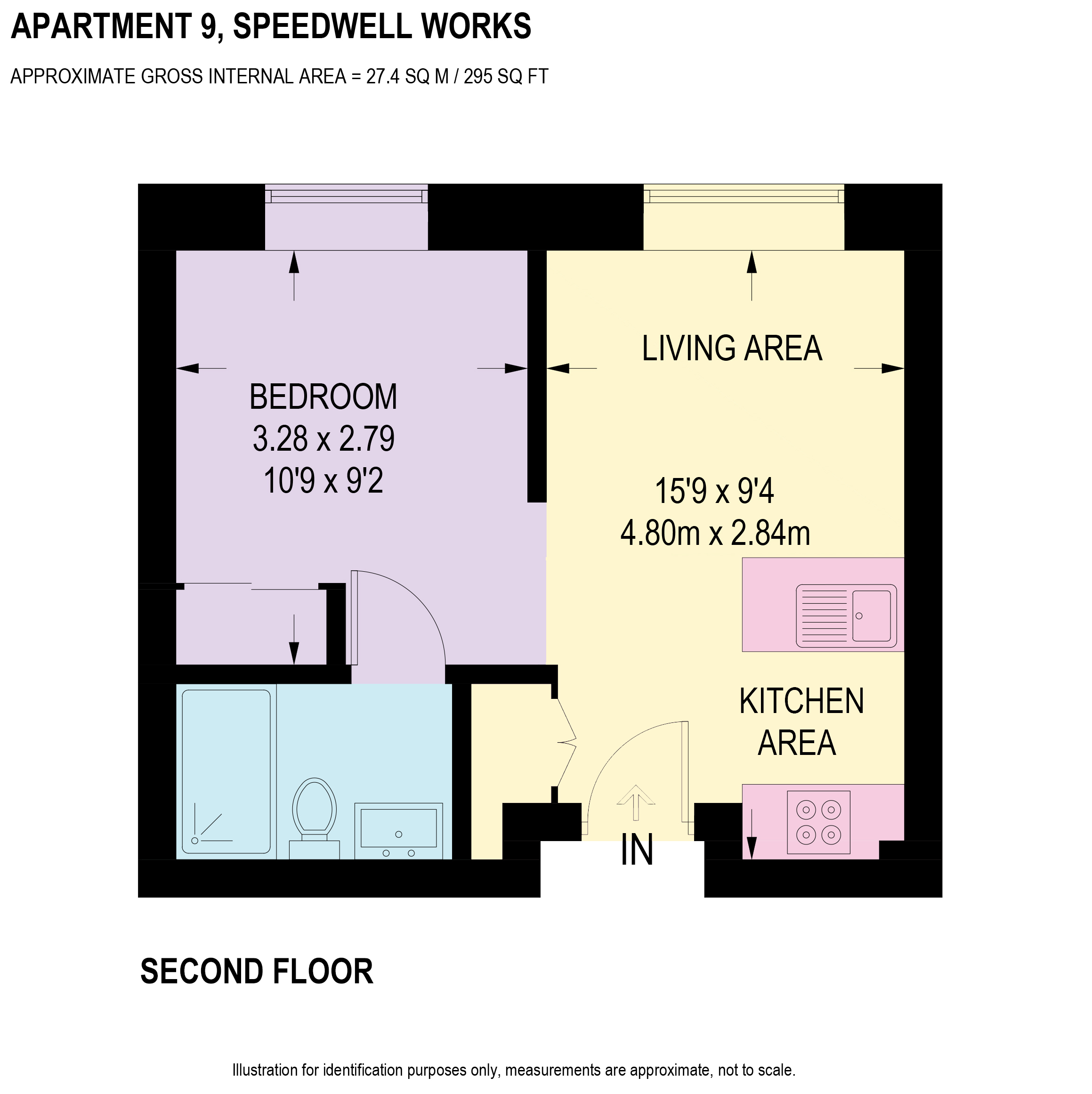 1 Bedrooms Flat to rent in 75 Sidney Street, Sheffield City Centre S1