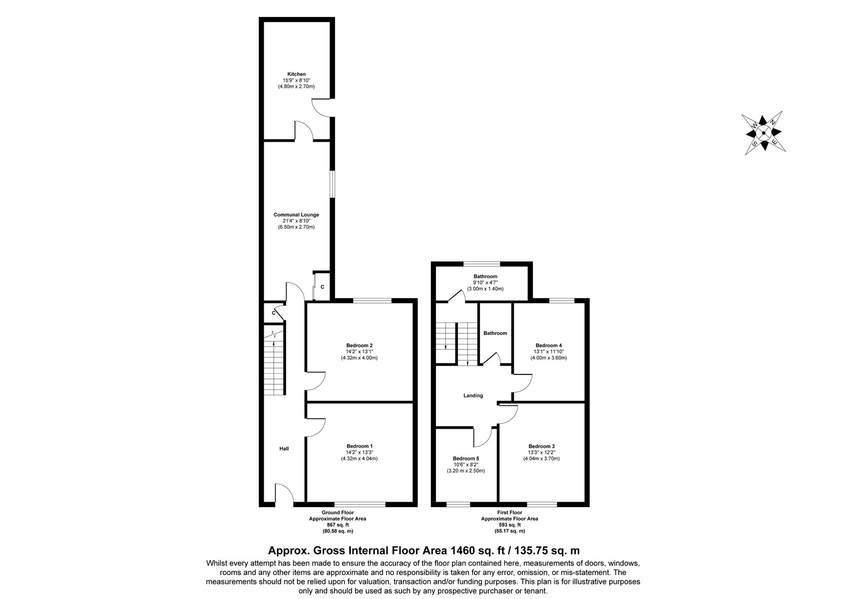 27, Whitehall Terrace, Sunderland floorplan