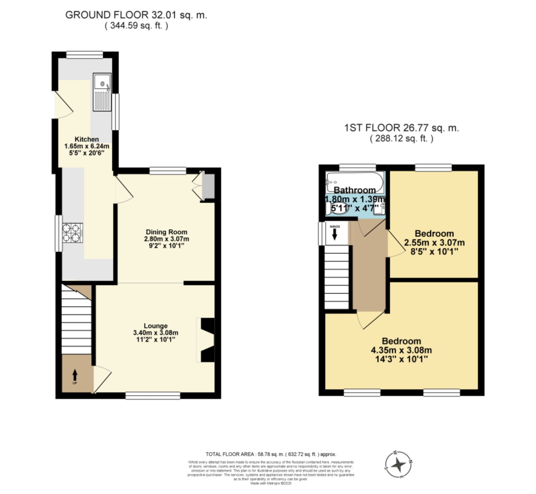 53, Capel Street, Folkestone floorplan