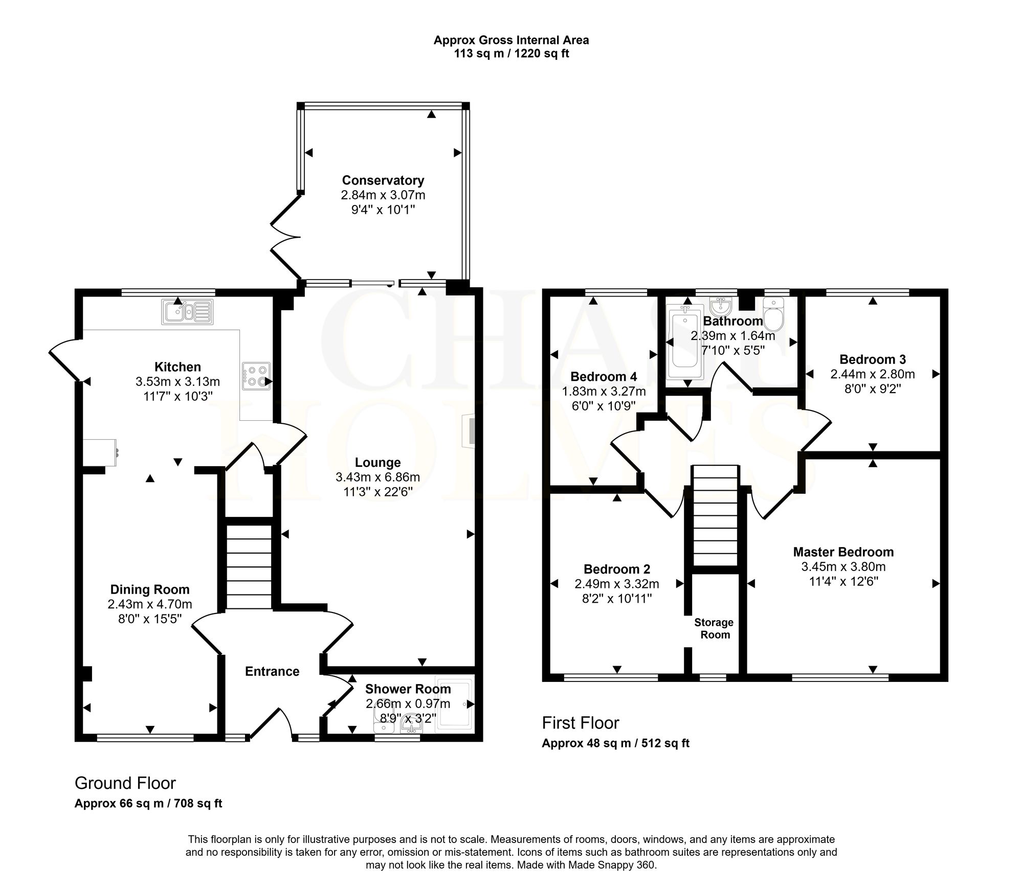 1 York Avenue, Jarrow floorplan