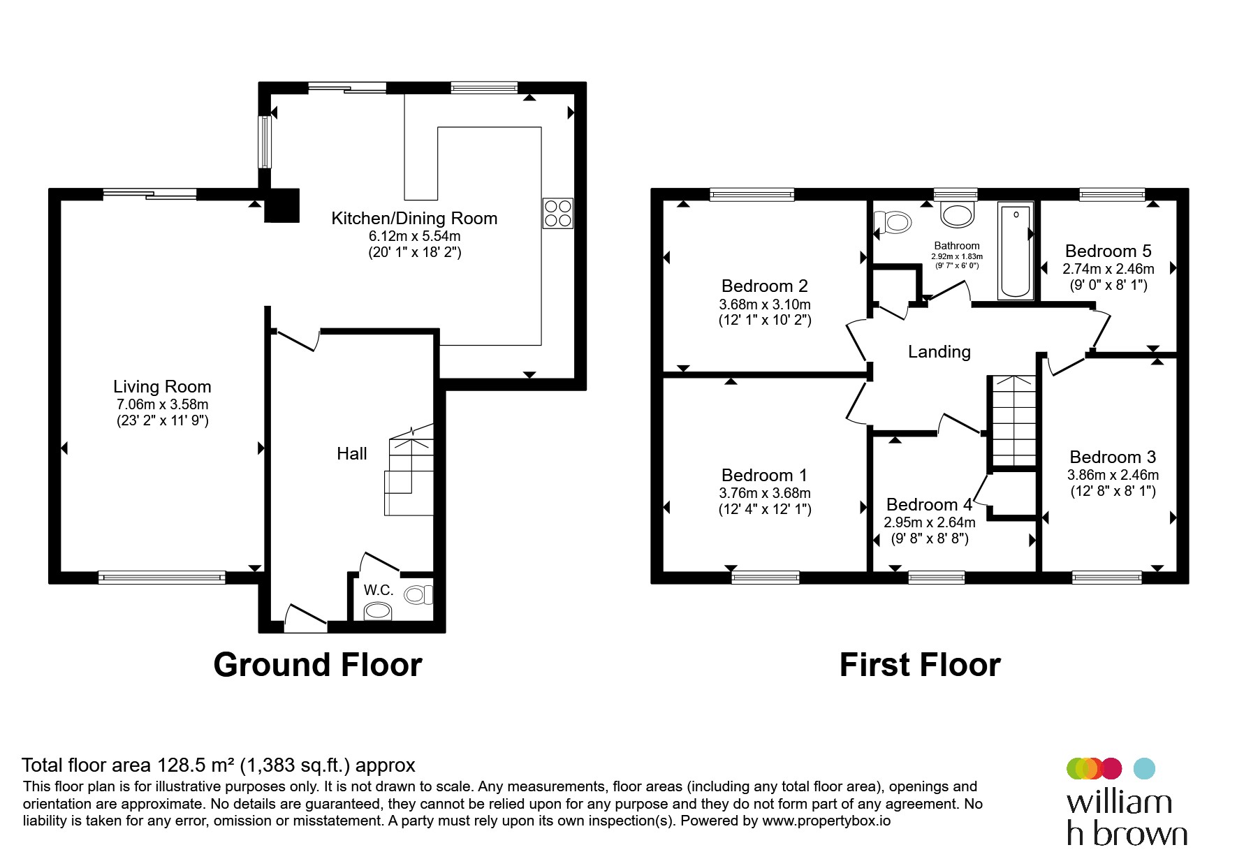 62, Norwich Road, Attleborough floorplan