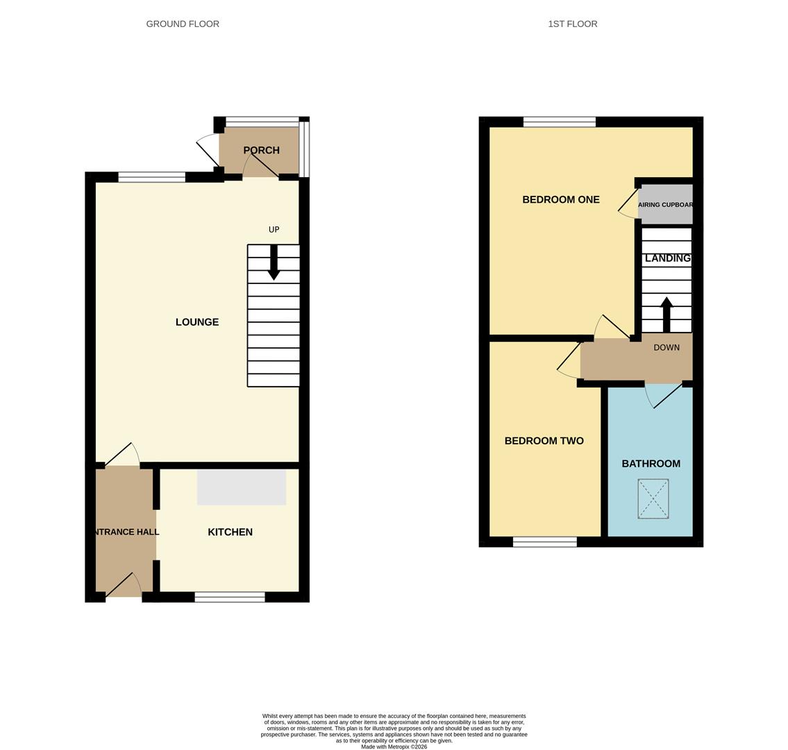 16, Hasfield Close, Gloucester floorplan