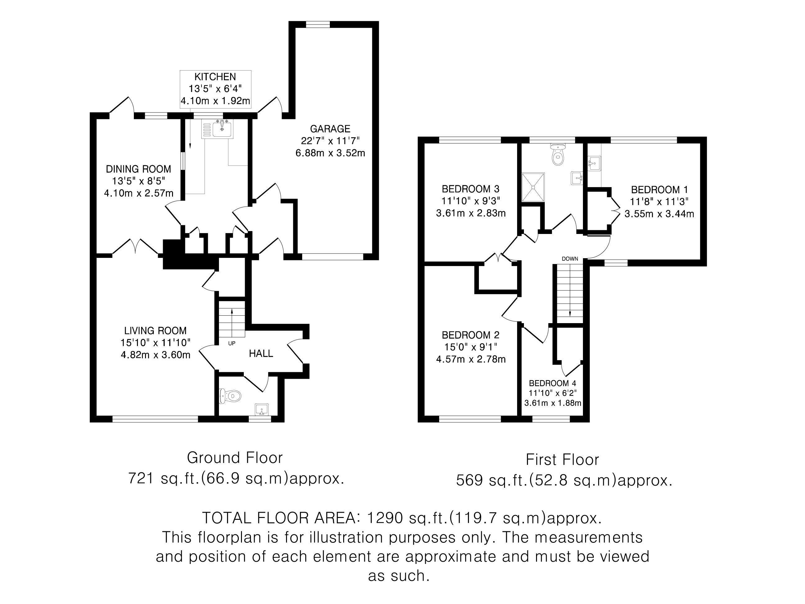 41, Marsden Green, Welwyn Garden City floorplan