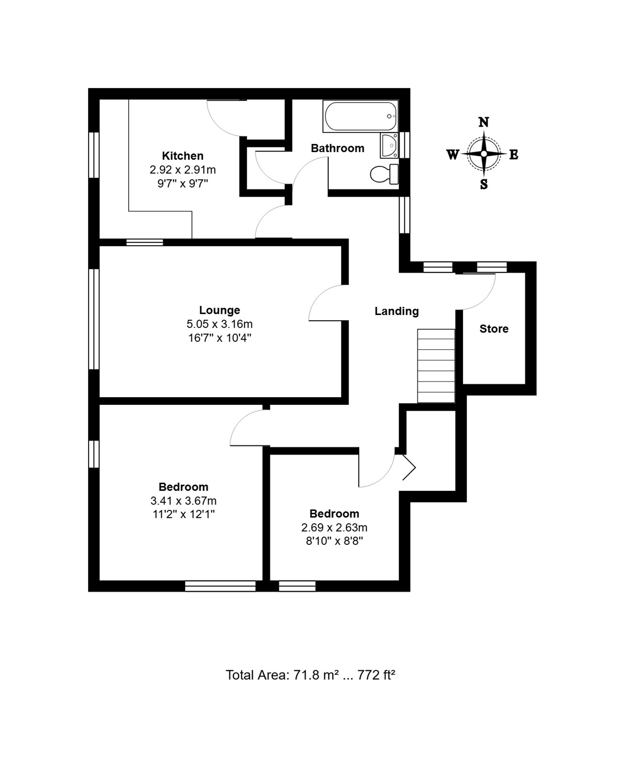 61 Mallard Way, Ipswich floorplan