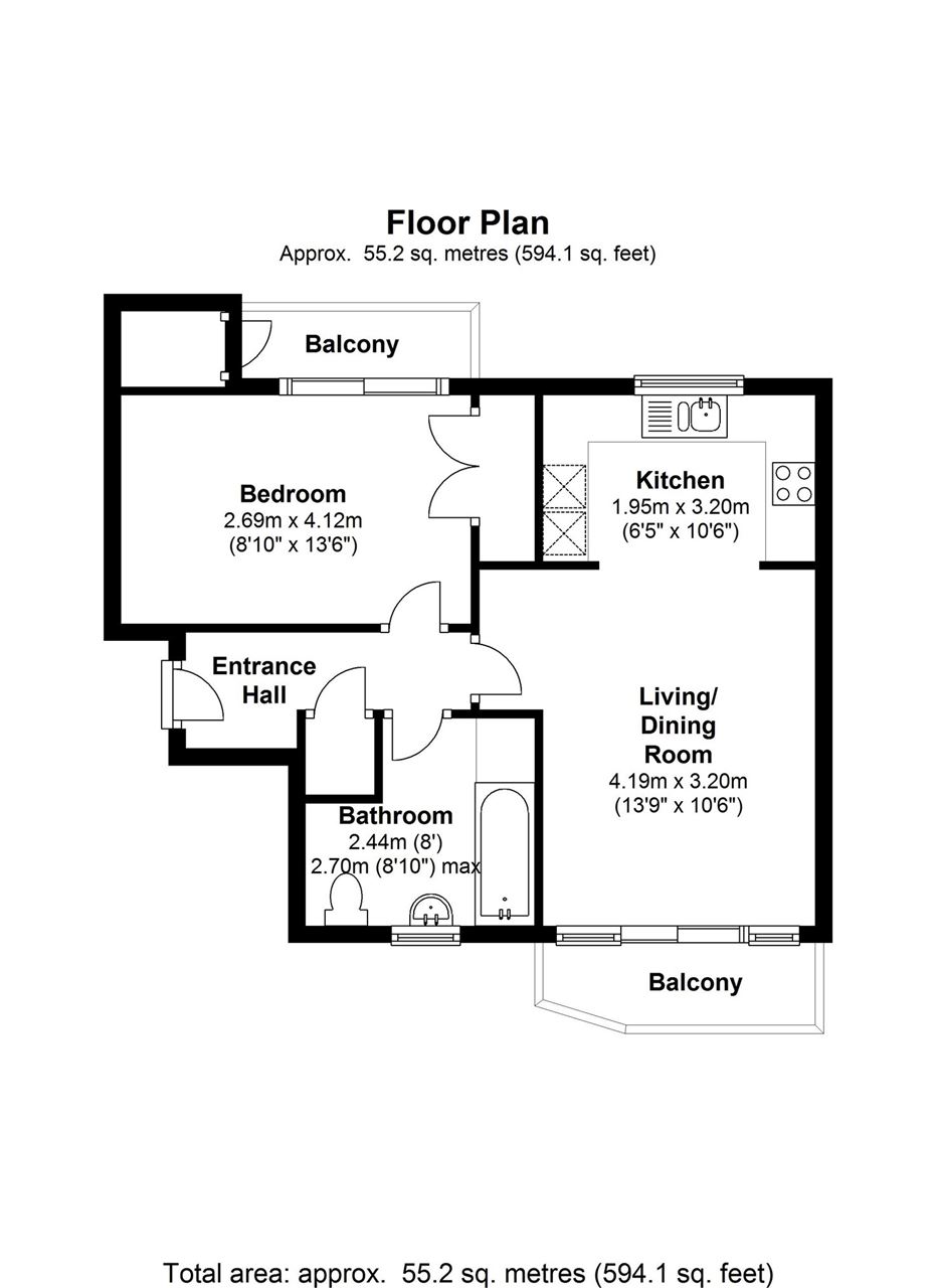 61, Cambridge floorplan
