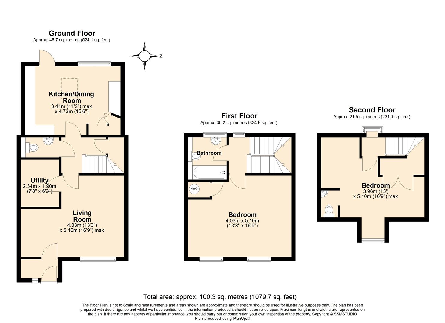 84, Wyngates, Leighton Buzzard floorplan