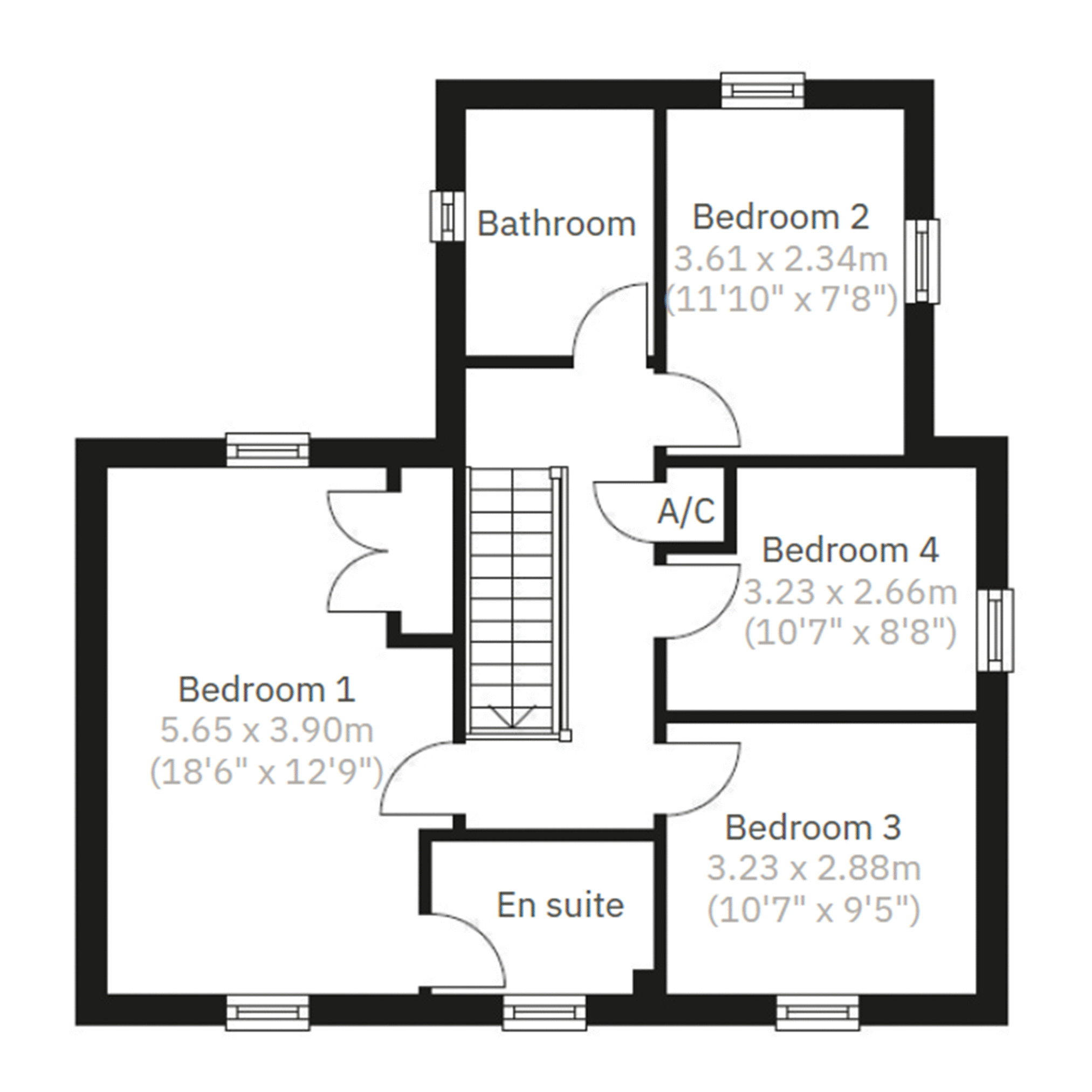 "The Canaan" at Birdlip Road, Cheltenham GL52, 4 bedroom detached house