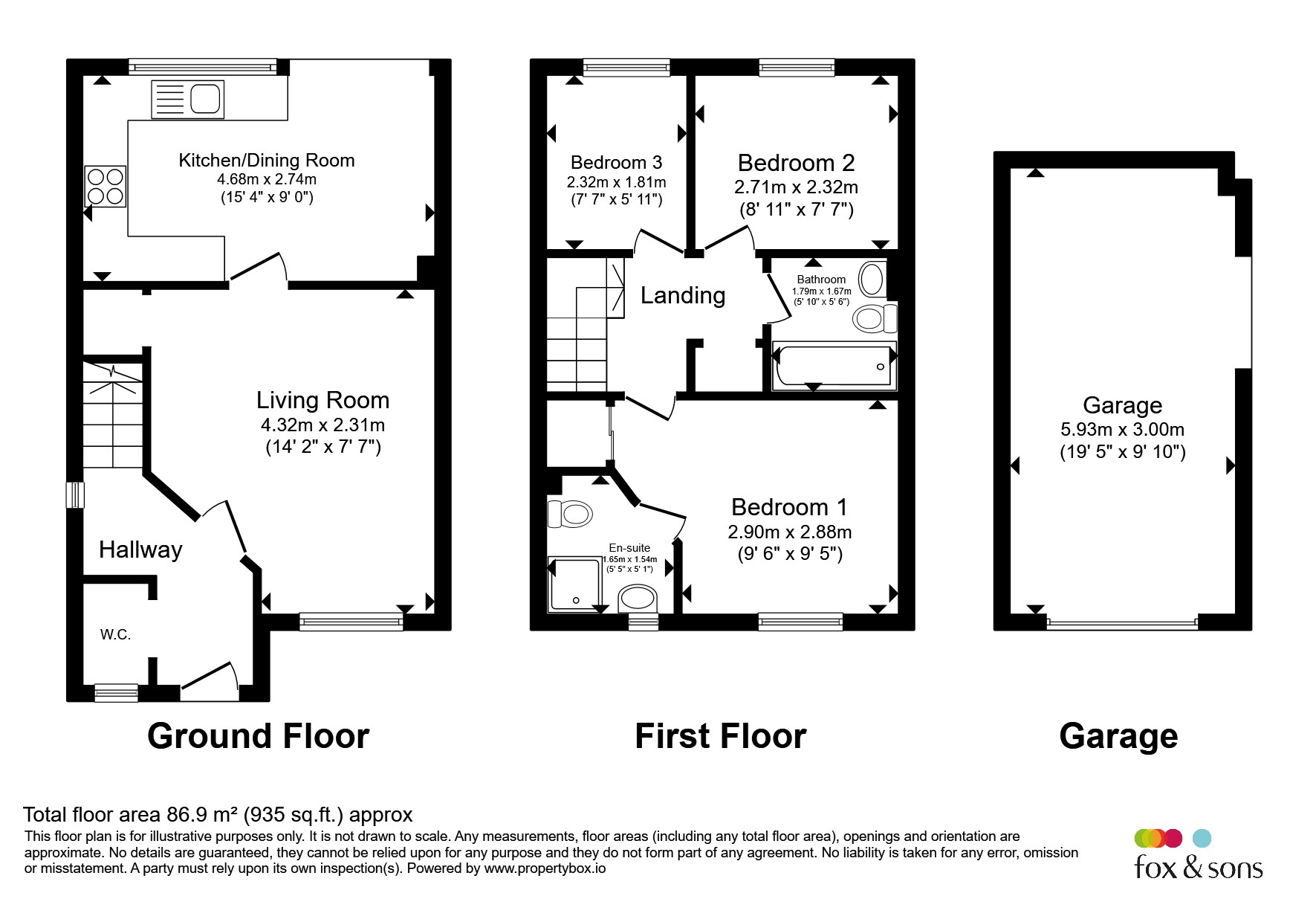 14, Hinchliff Drive, LITTLEHAMPTON floorplan