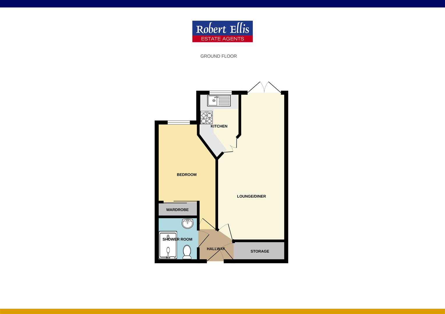 12 Brooklands Court, 44, Tamworth Road, Nottingham floorplan