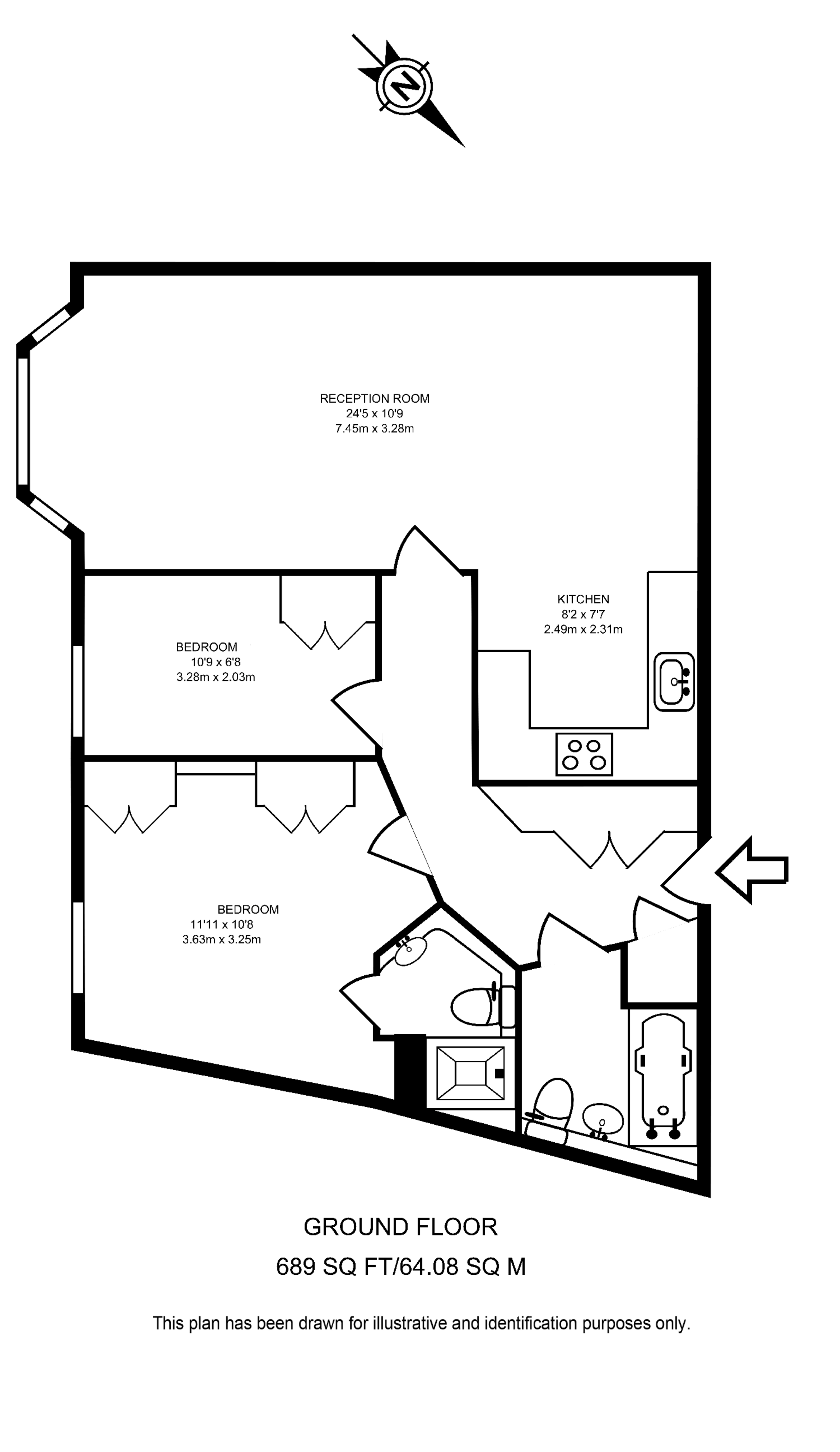 Kingston Road, Wimbledon floorplan