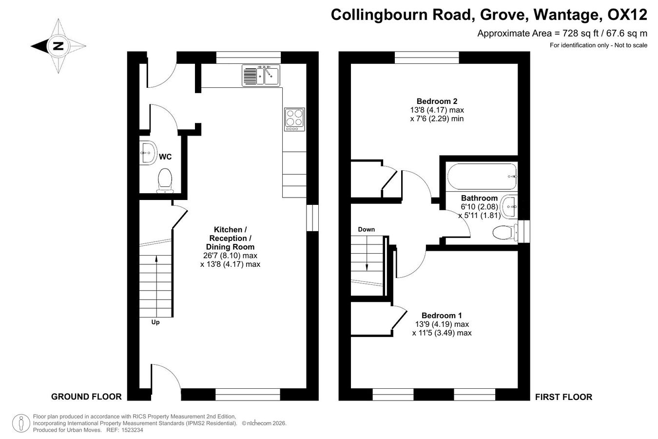 Collingbourn Road, Wantage floorplan