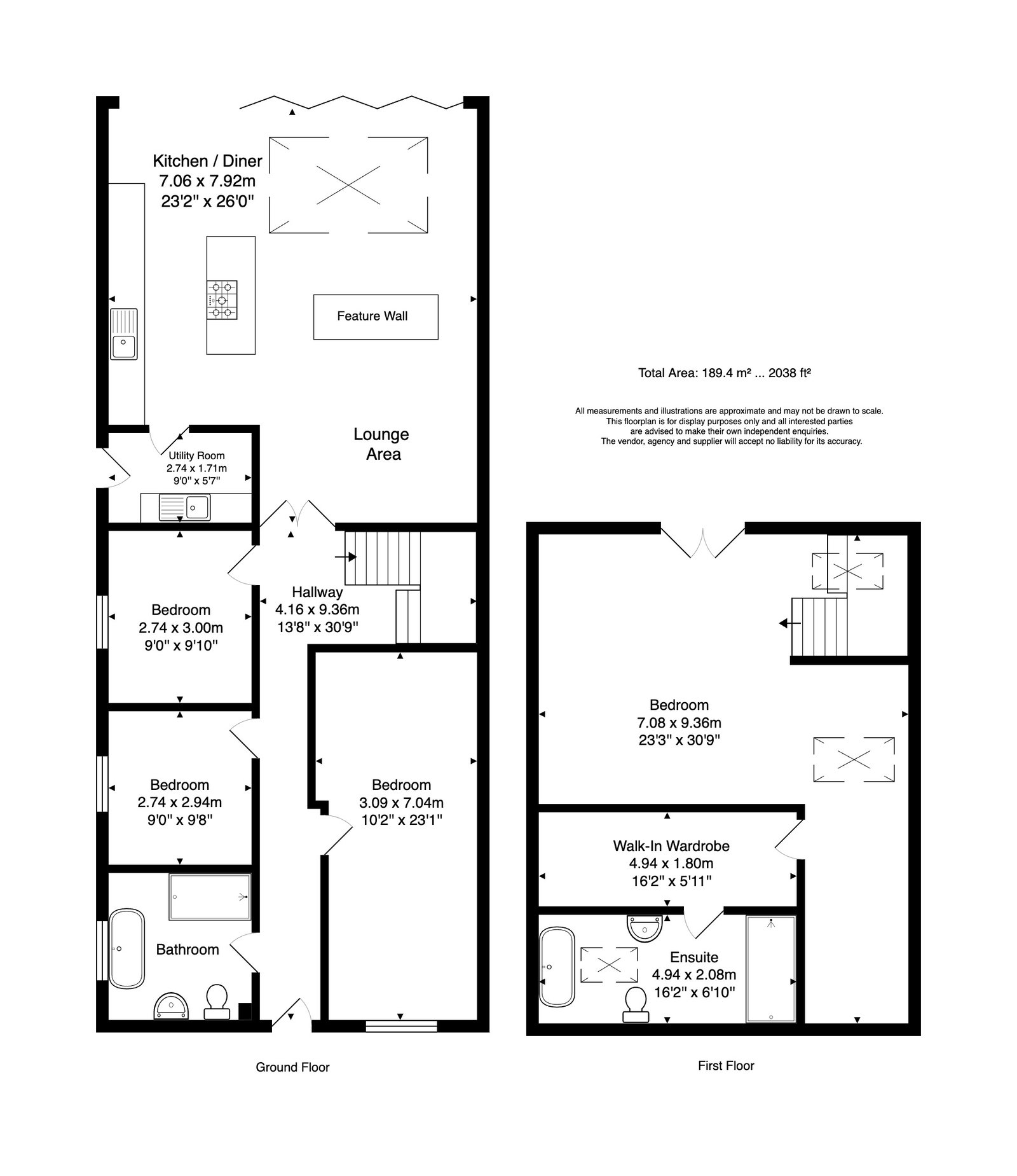 5, Six Acres, Leicester floorplan