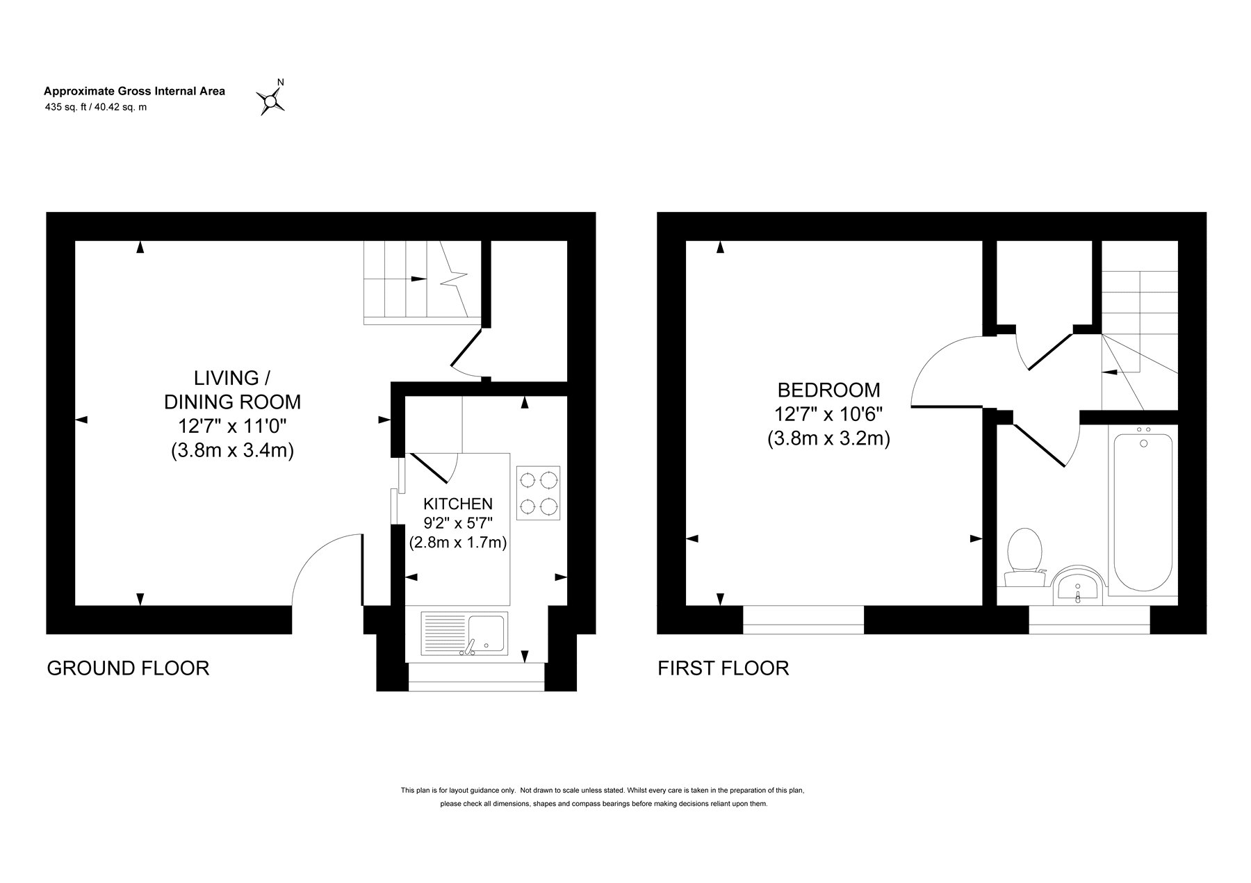 33, Overthorpe Close, Woking floorplan
