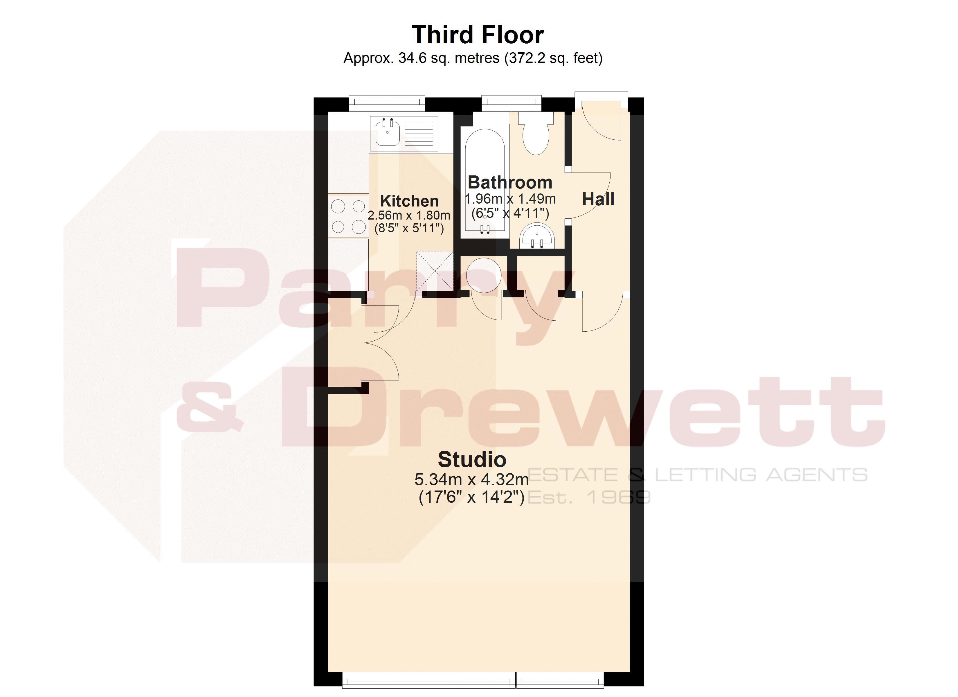 20 Concord House, Coombe Road, New Malden floorplan