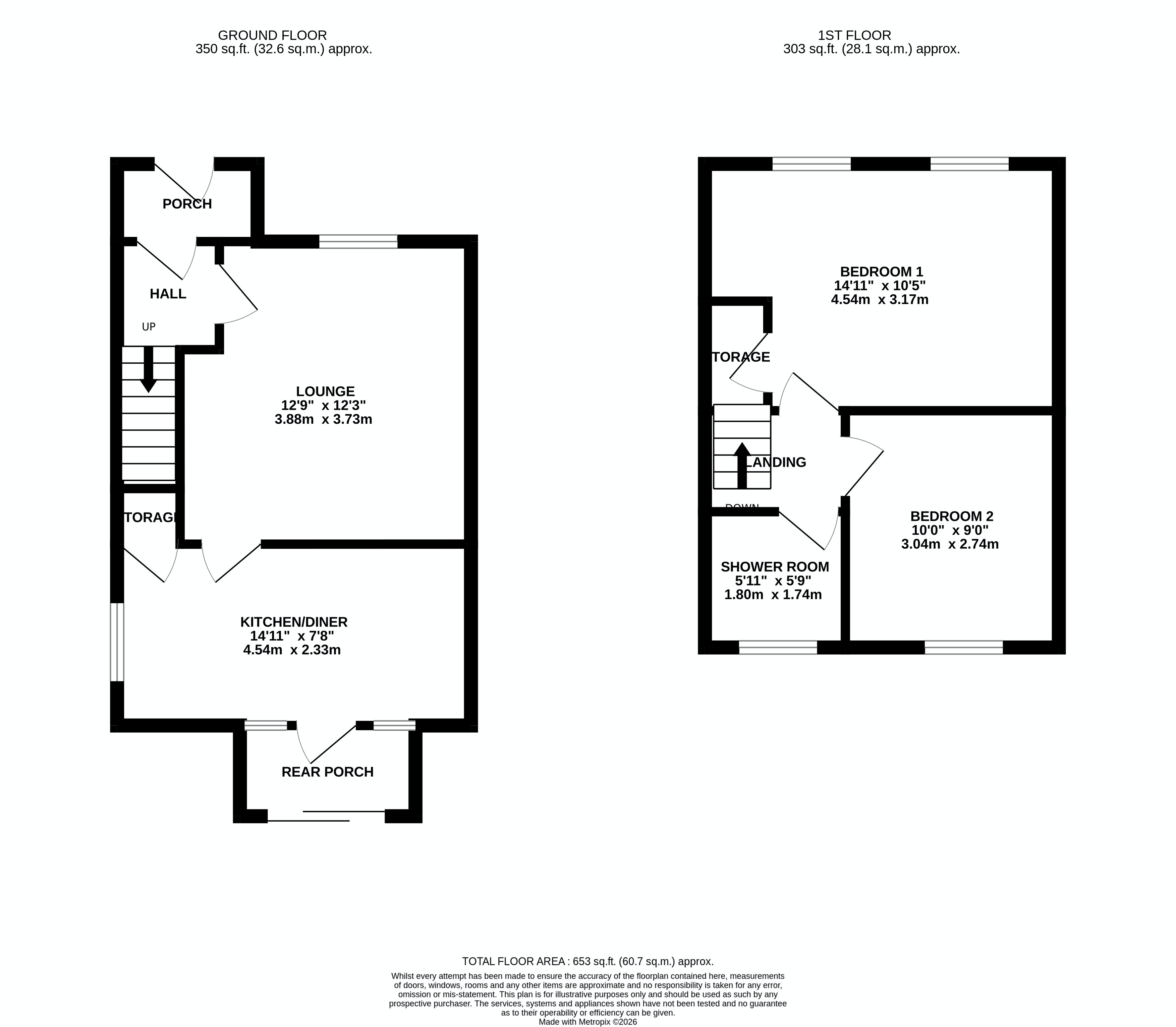 109, Thackeray Street, Derby floorplan