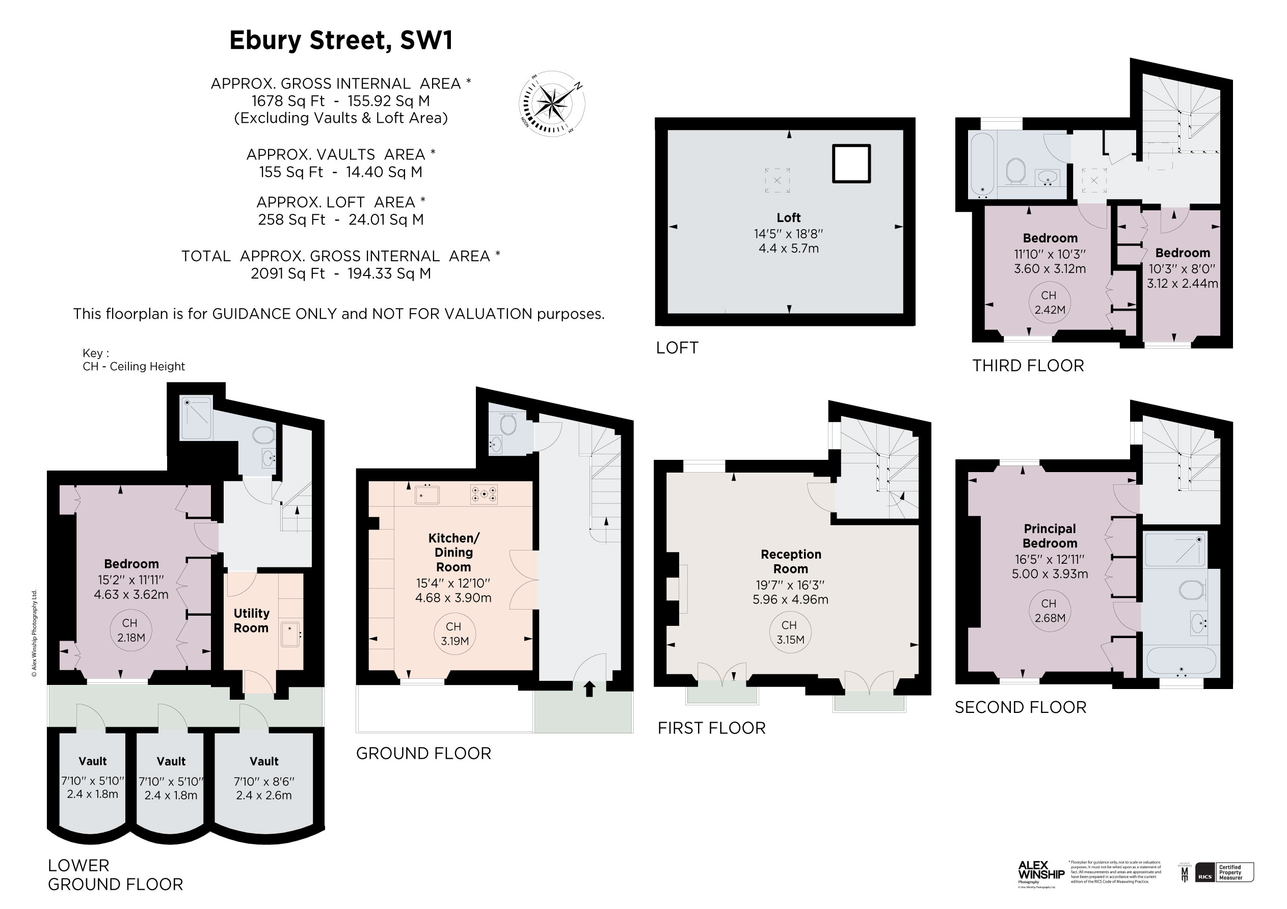 16, Ebury Street, London floorplan