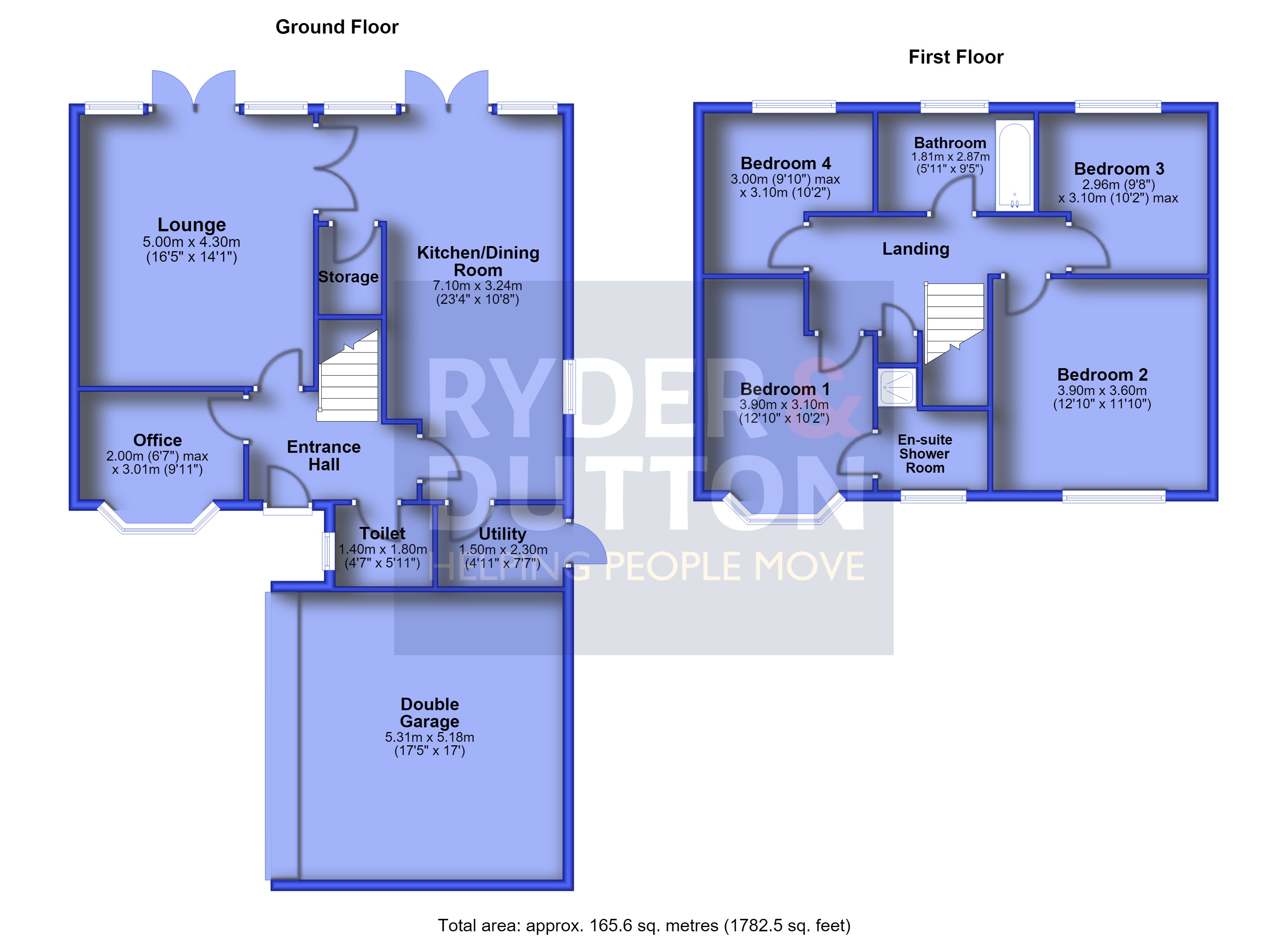 9, Horton Close, Oldham floorplan
