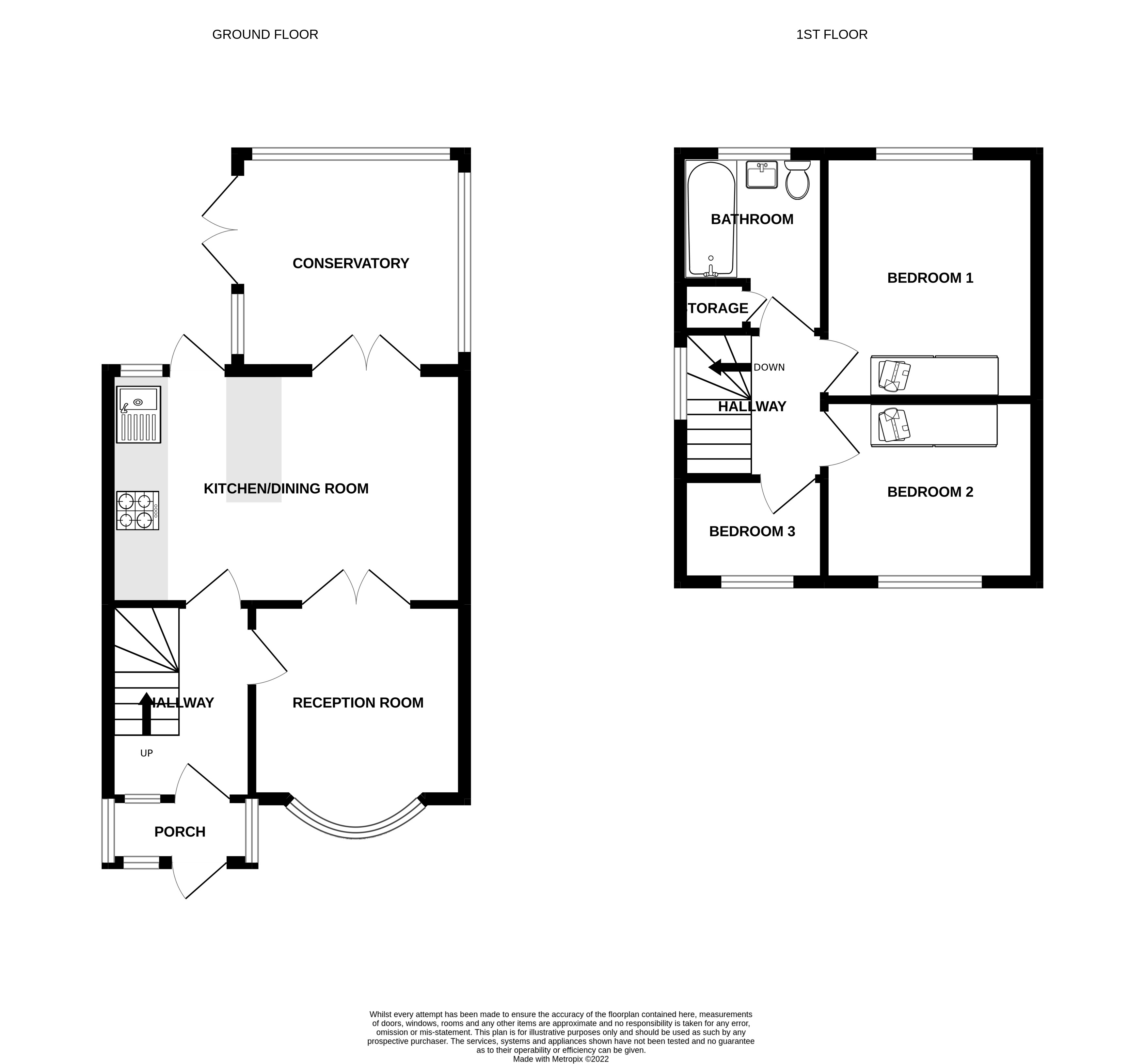 32, Leggatts Wood Avenue, Hertfordshire floorplan