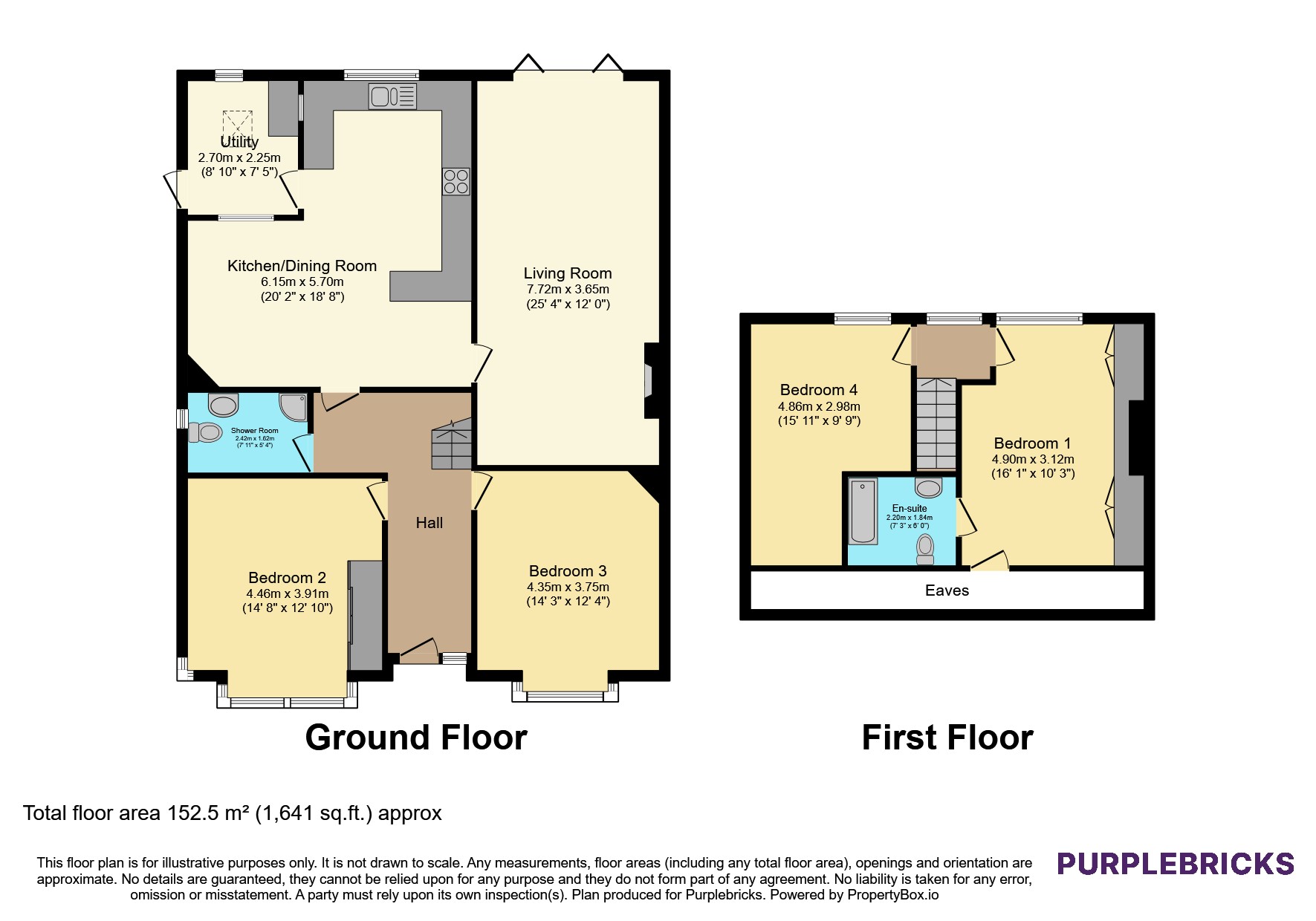 54, Abbots Road, Bristol floorplan