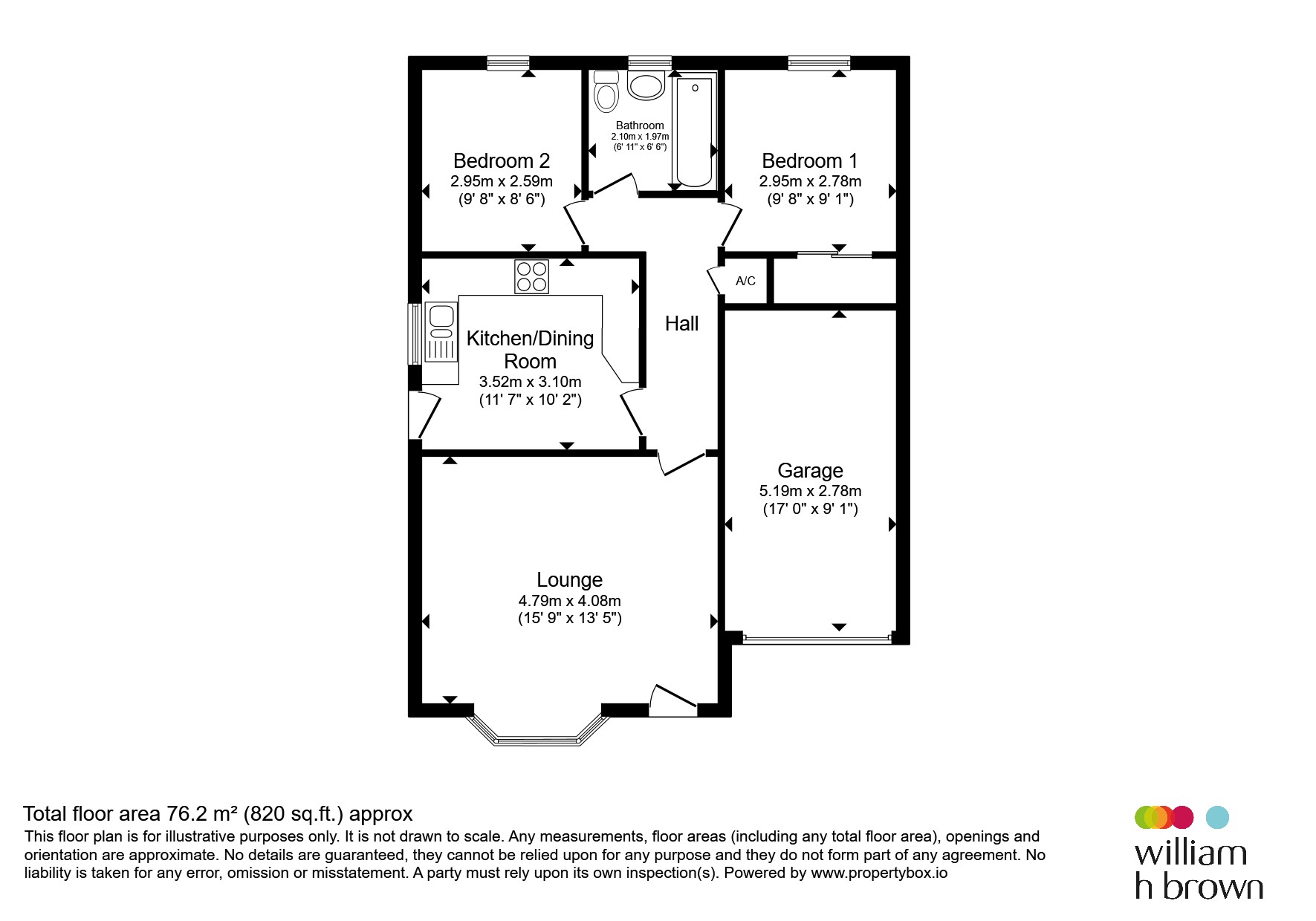 6, Donington Park, Wisbech floorplan