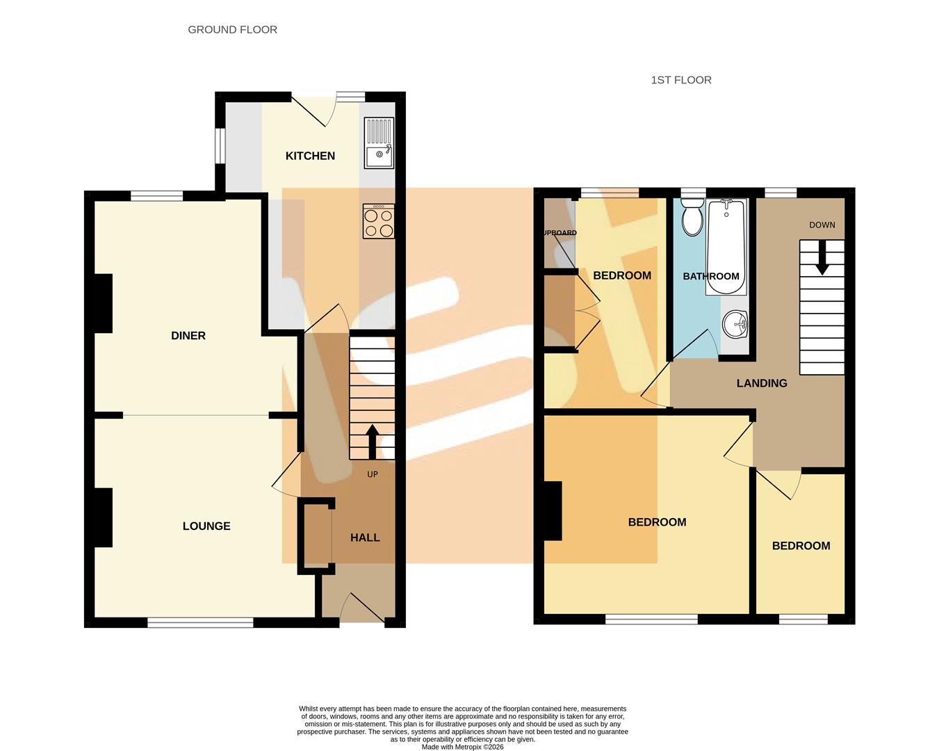 1, Roots Hall Avenue, Southend-On-Sea floorplan