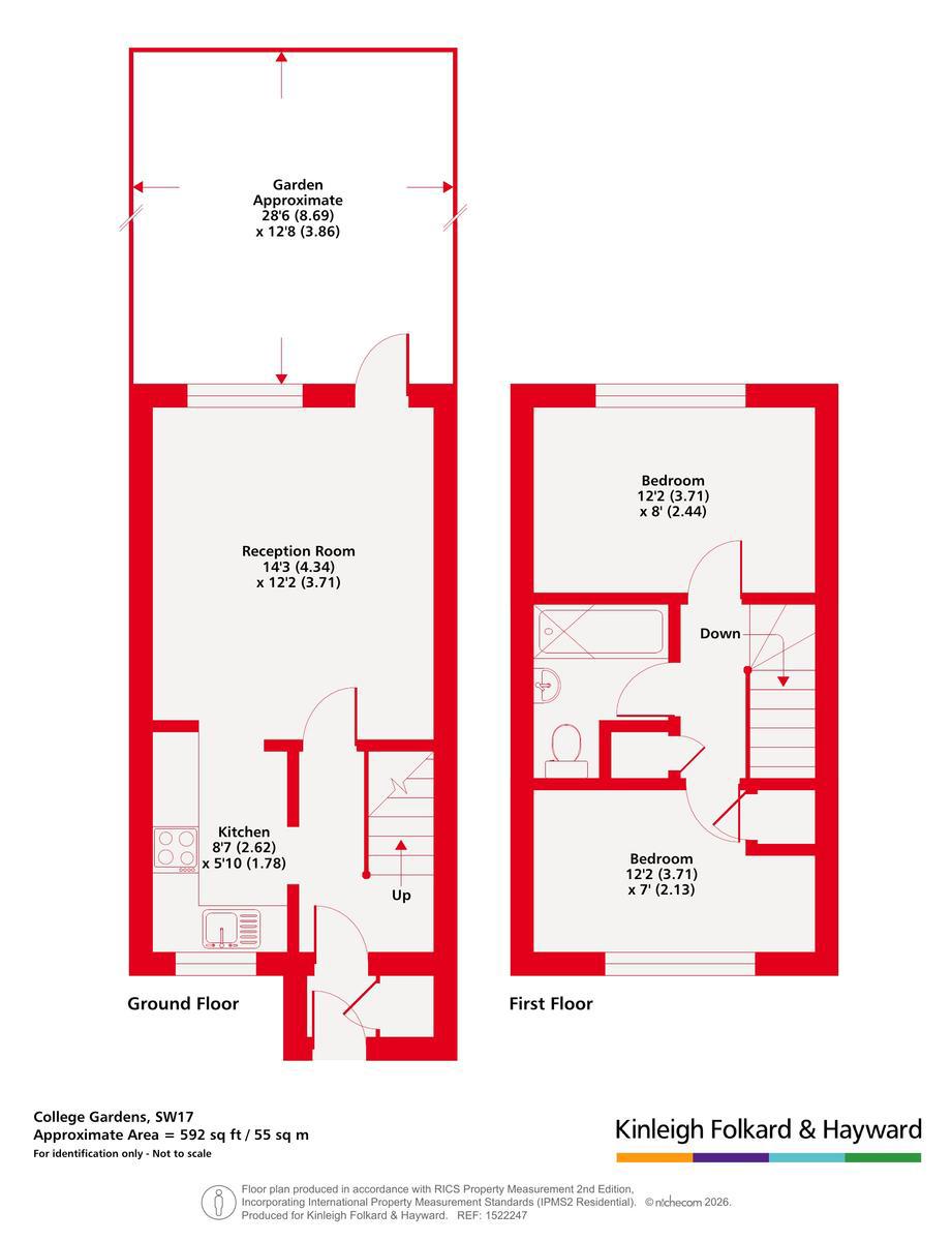 18, College Gardens, London floorplan