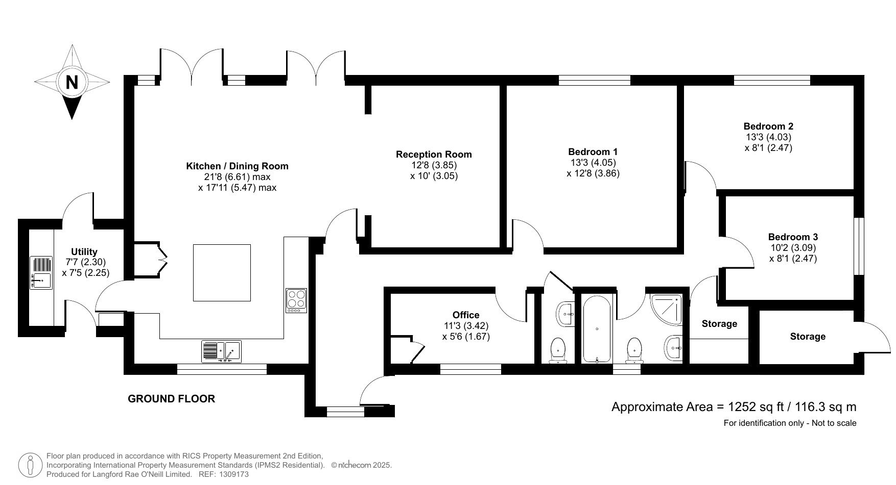 Teron, Kemsing floorplan